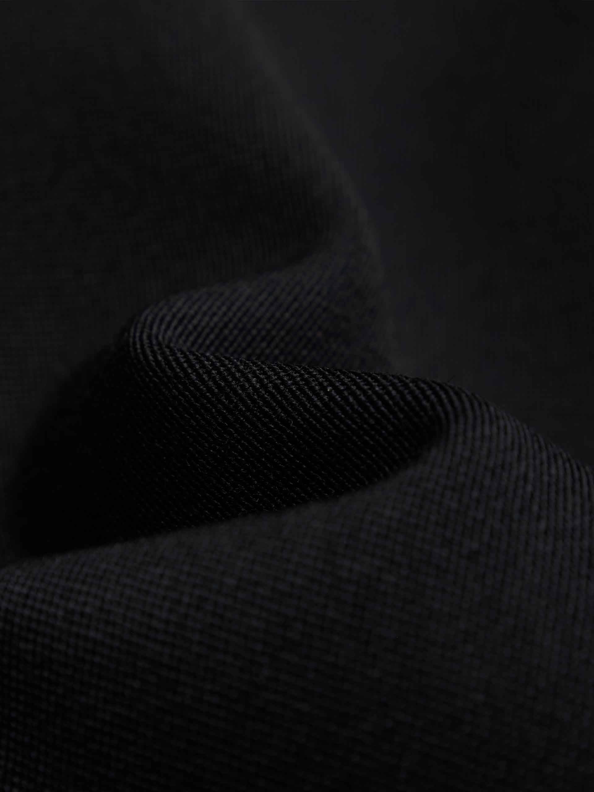 MO&Co. Women's Merino Wool Structured Formal Blazer in Black