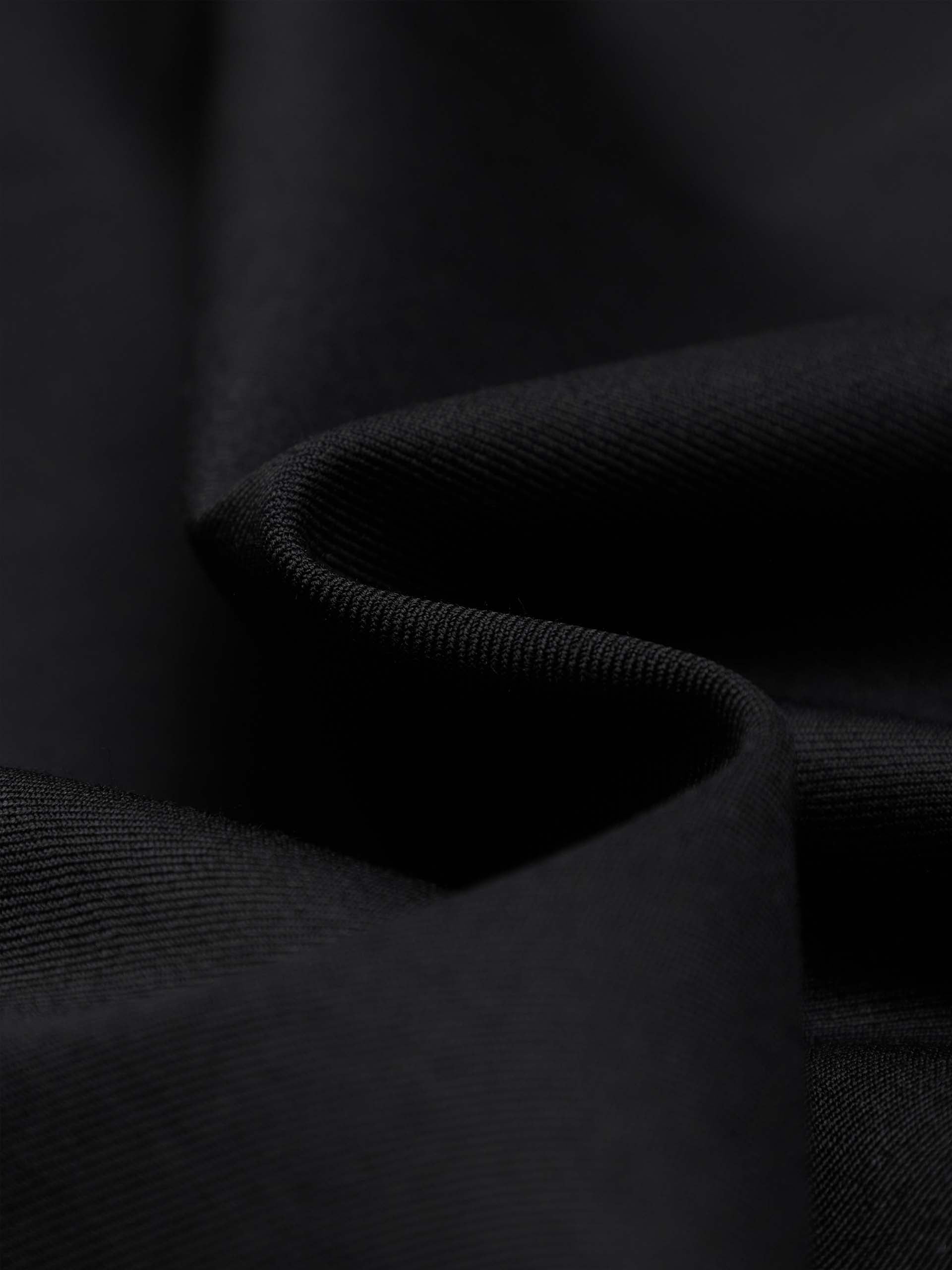 MO&Co. Women's Wide Leg Pleated Full Length Pants in Black