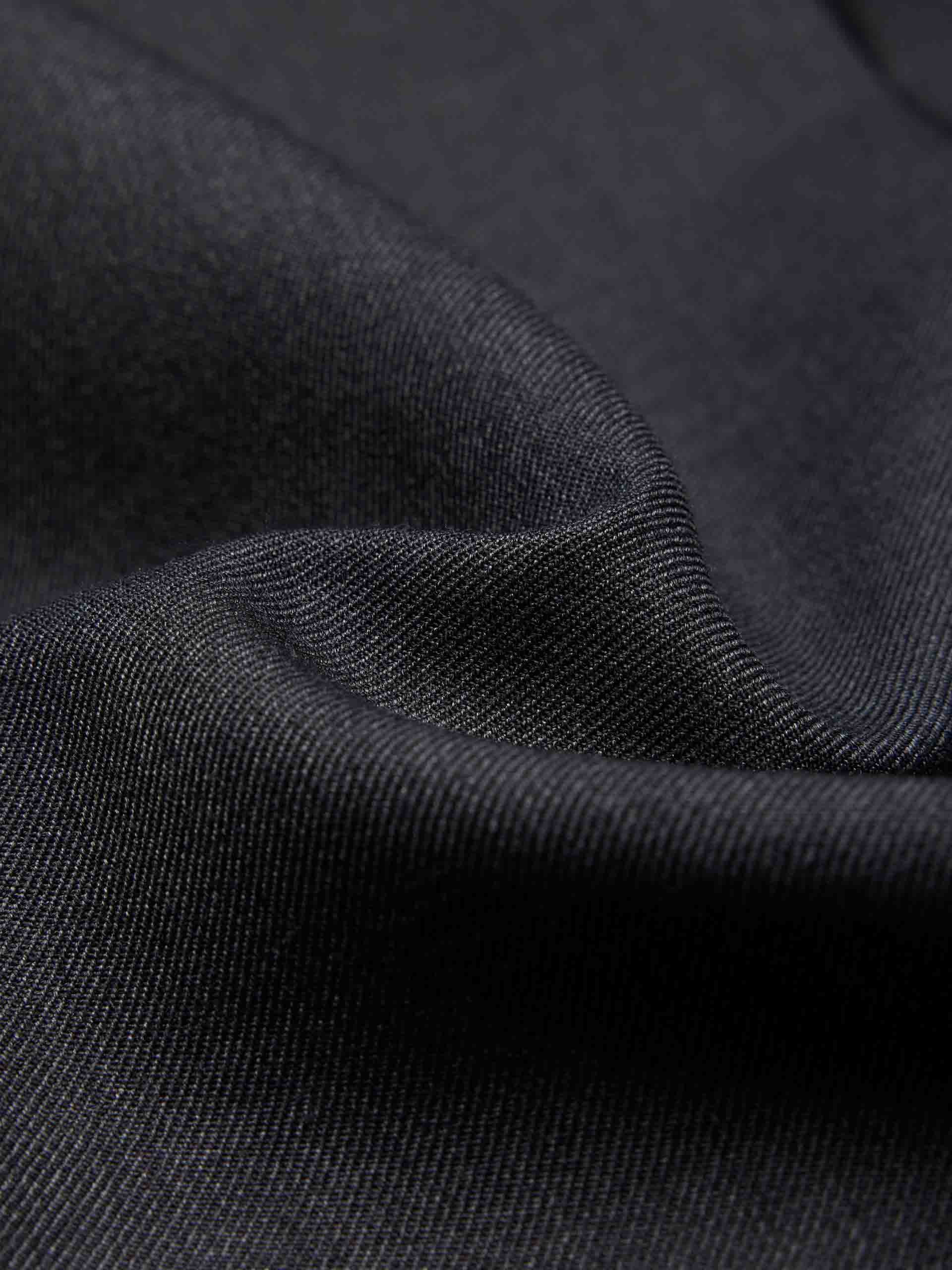 MO&Co. Women's Wool Blend Double Breasted Oversized Blazer in Grey