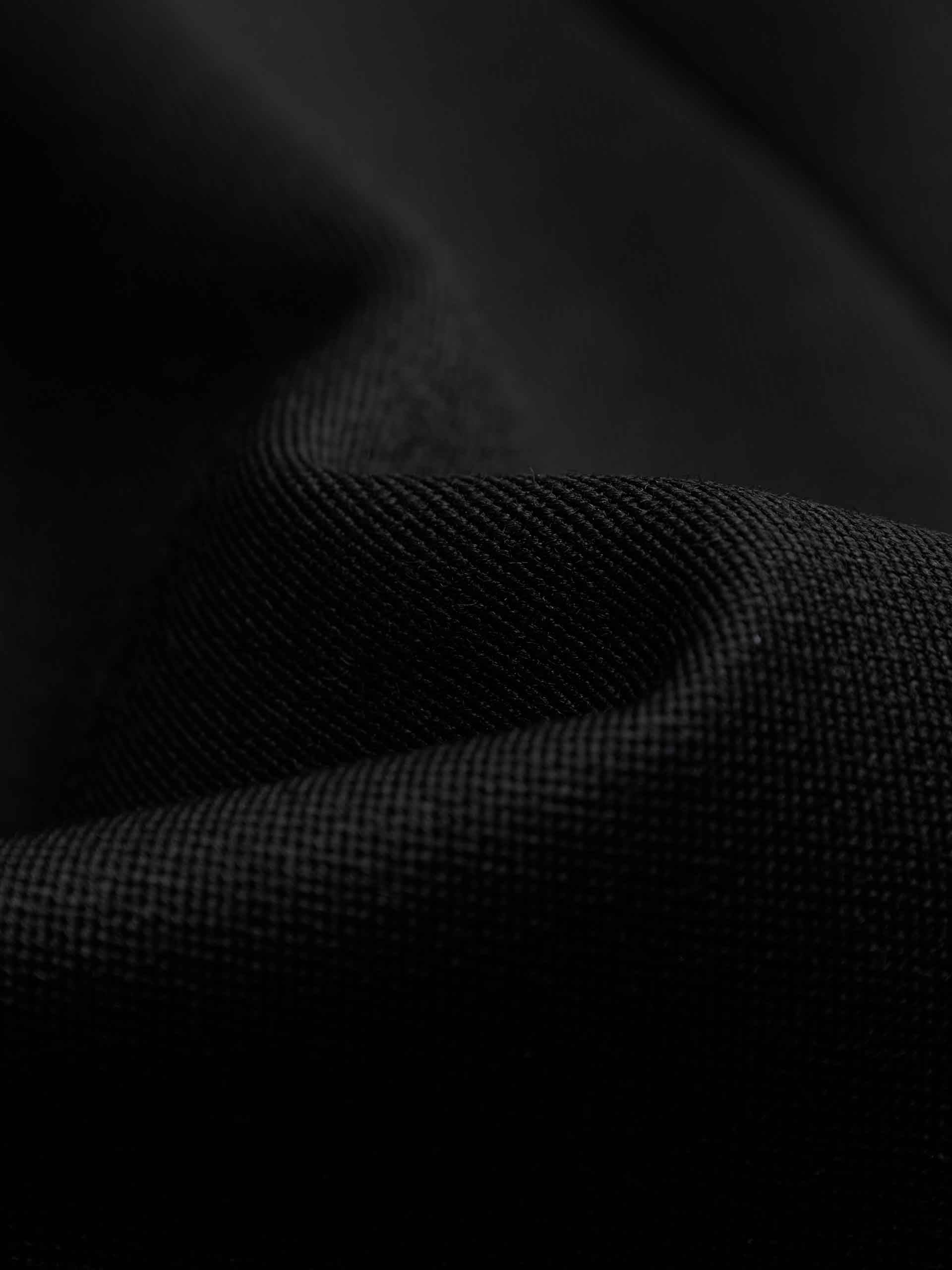 MO&Co. Women's Wool Blend Long Tailored Blazer in Black