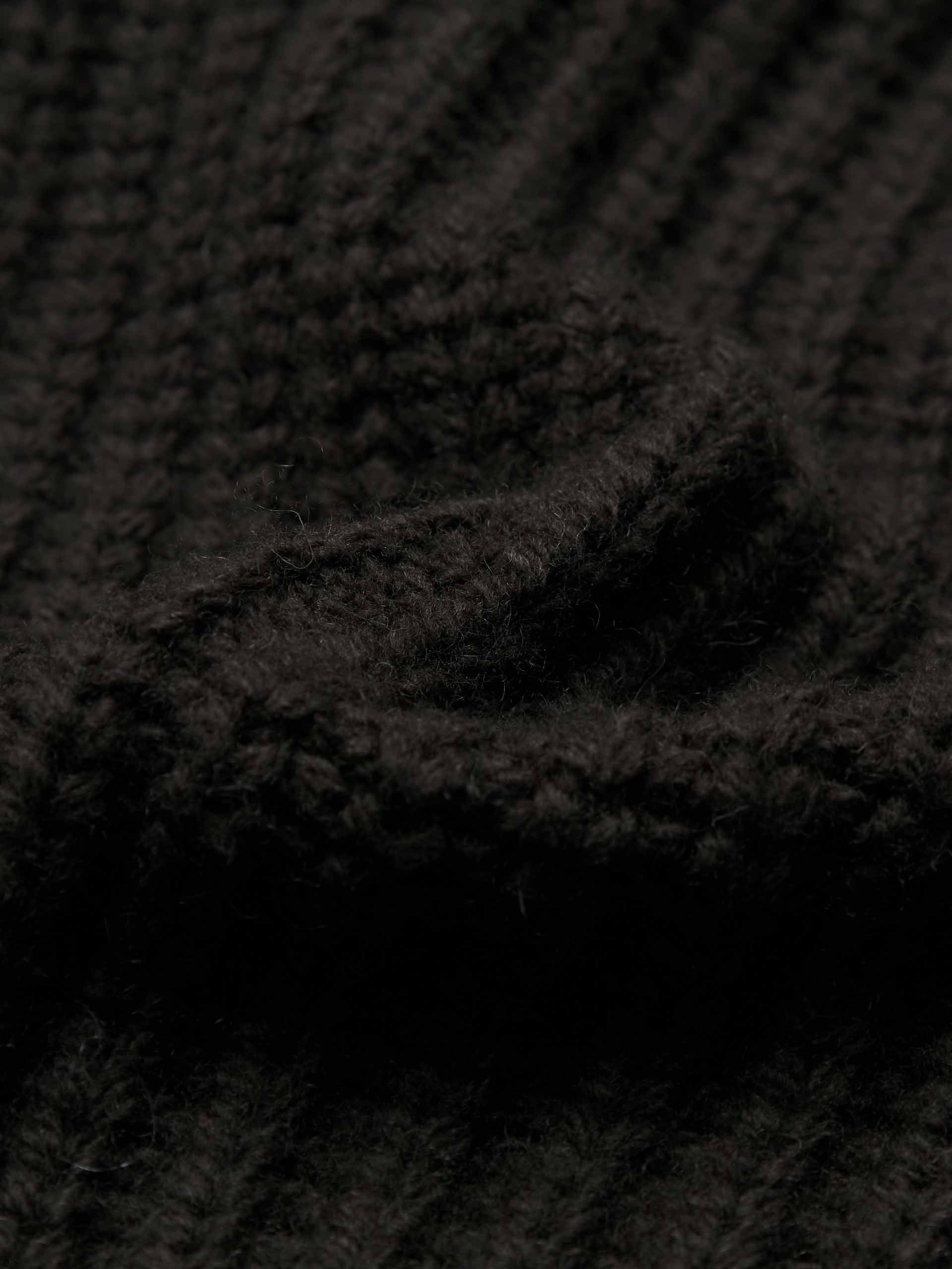 MO&Co. Women's 100% Wool Metallic Button Oversized Long Midi Cardigan in Dark Olive