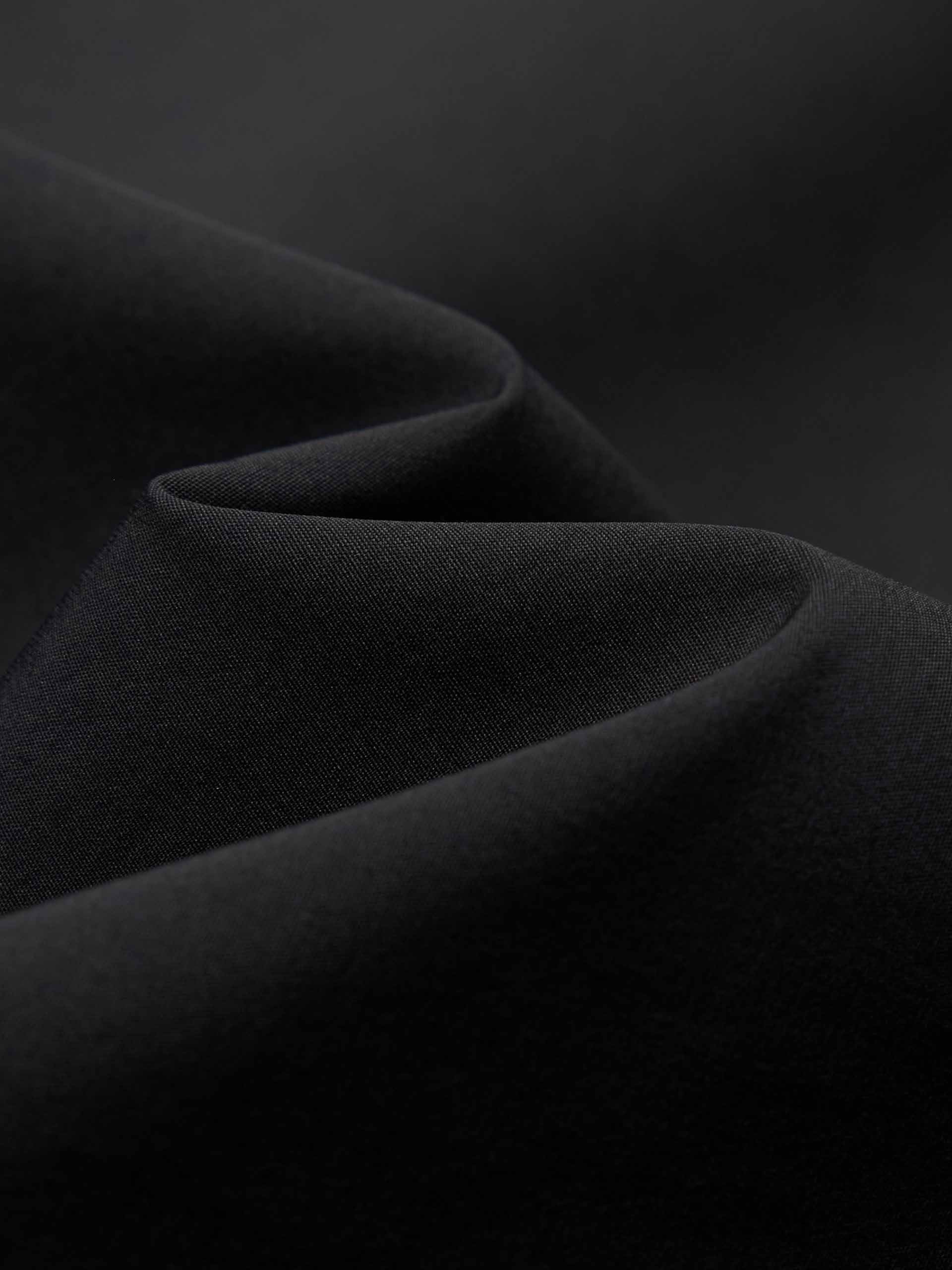 MO&Co. Women's A-line Belted Midi Skirt in Black with Pocket