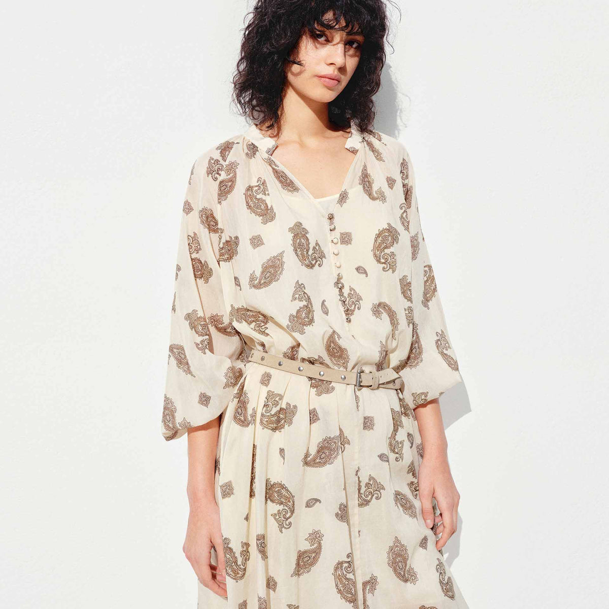 loose flowing dress JOAU Women's Summer Boho Short Sleeve Tiered Maxi Casual Tie V Neck Flowy A-Line Swing Ruffle Shirt Long Dresses Army Green at Amazon Women's Clothing store Womens Summer Solid Color Round Neck Waist Cinched Short Sleeved Flowing Long Dress Features Flowing Maxi Dresses | Windsor
