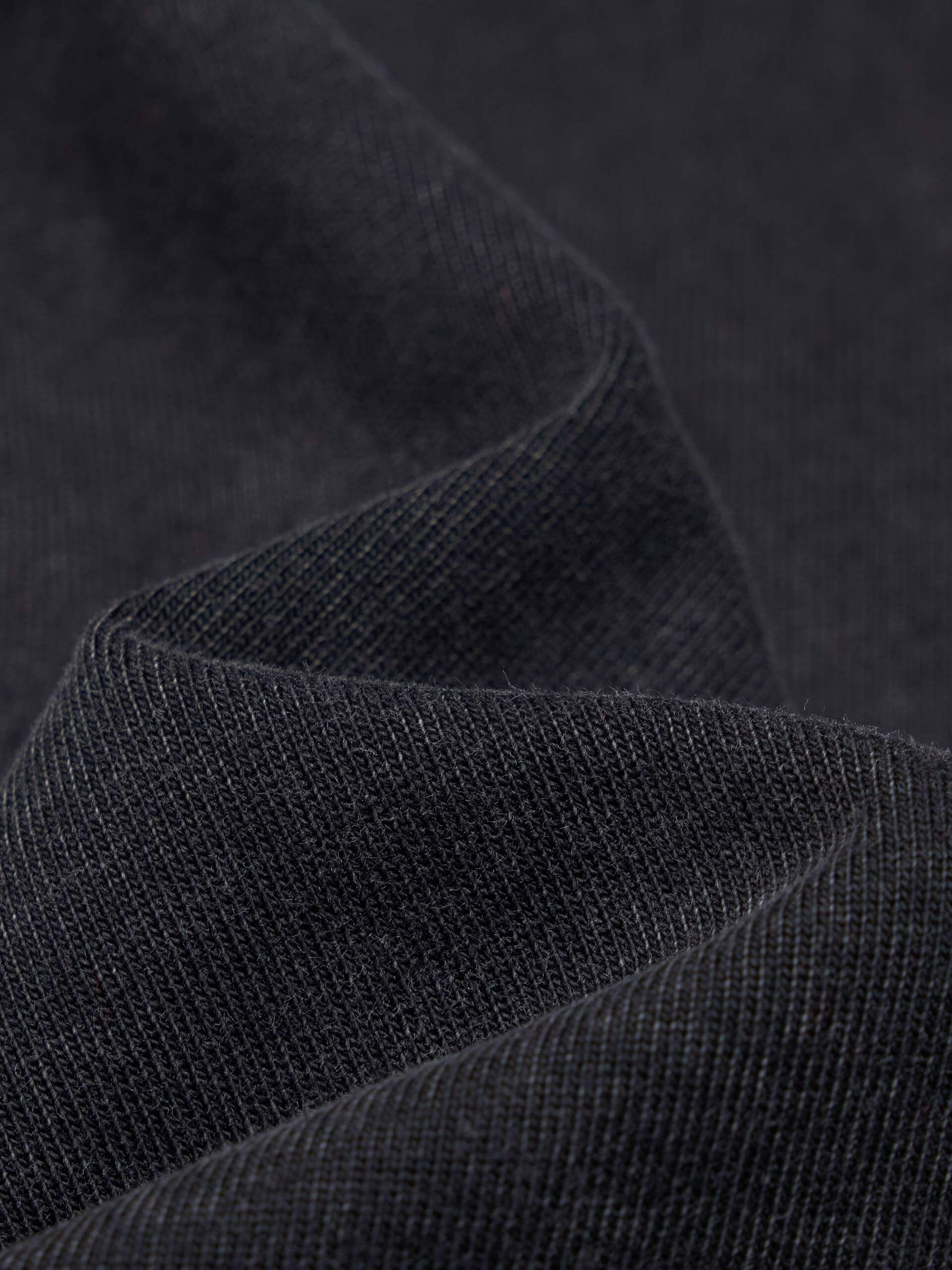 MO&Co. Women's Black Lace Tulle-paneled T-shirt Dress in Cotton