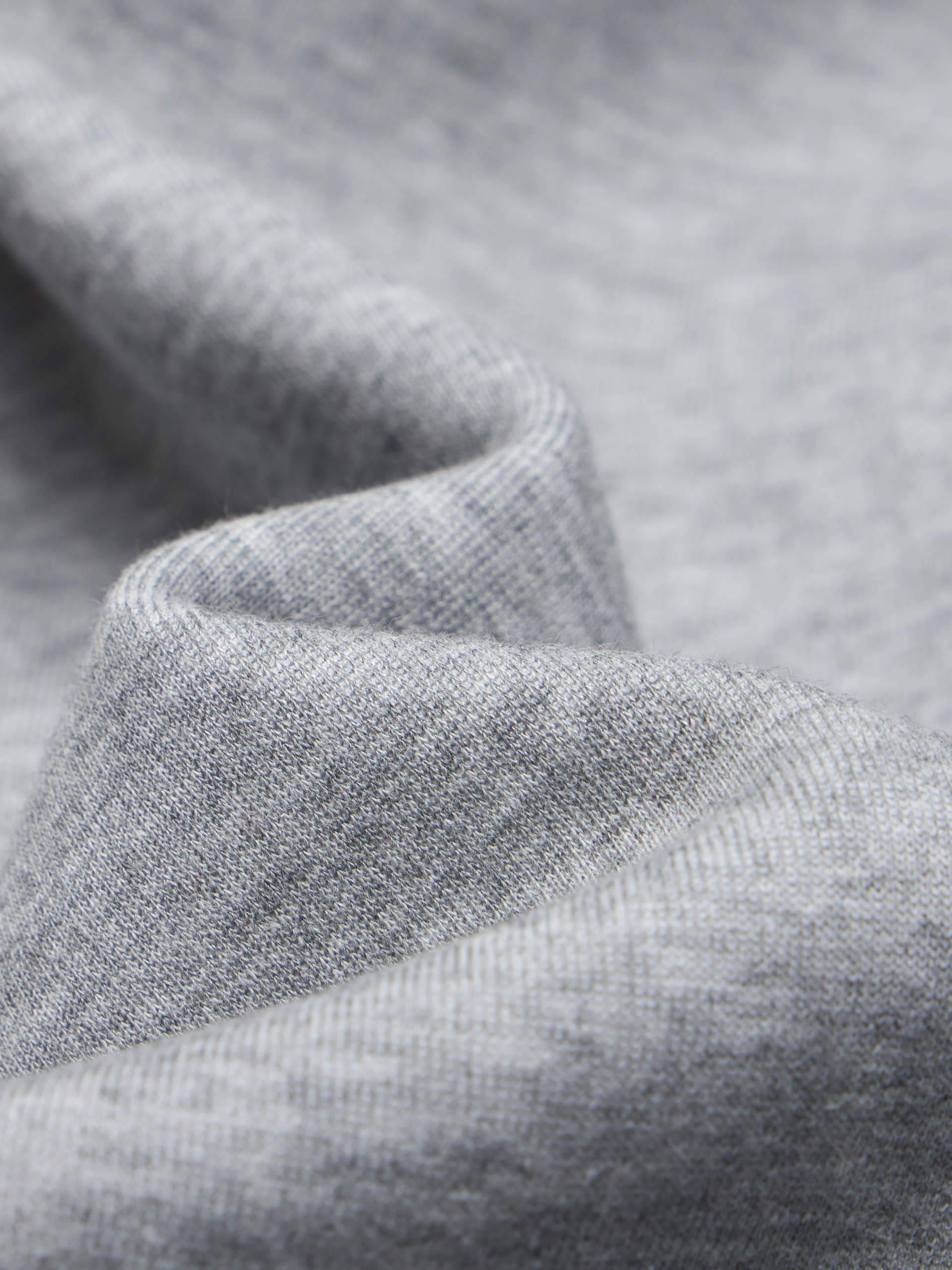 MO&Co. Women's Zip Up Hooded Sweatshirt in Grey