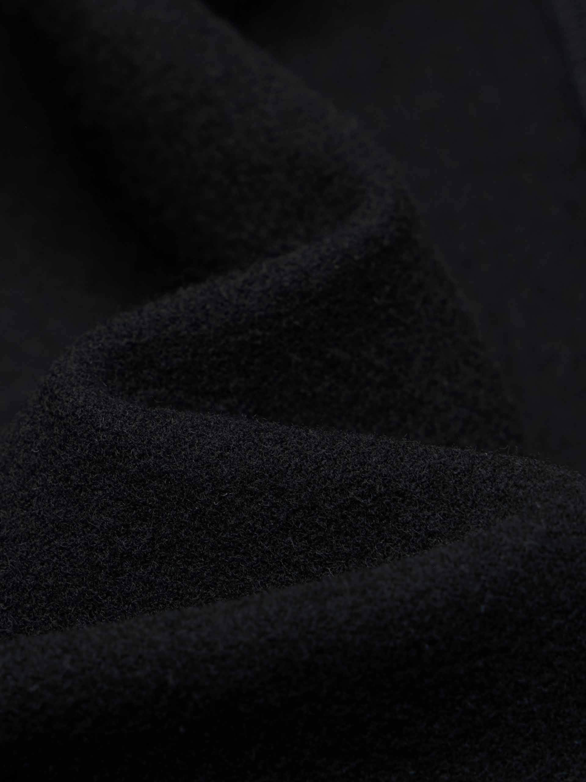 MO&Co. Women's Belted Straight Leg Full Length Pants in Black