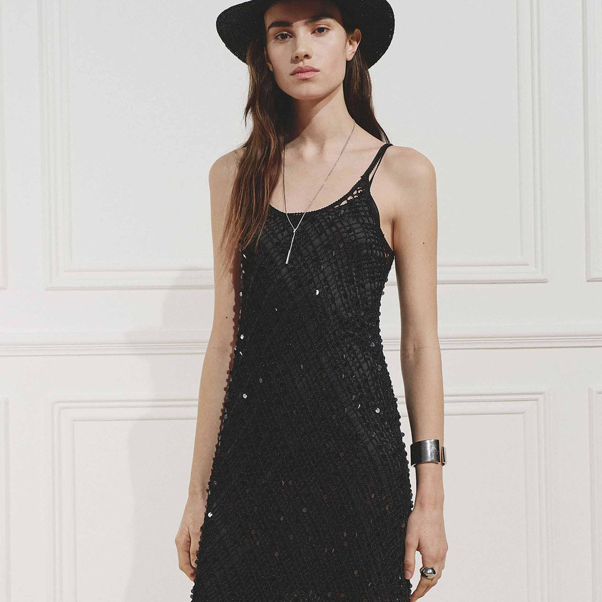 MO&Co. Women's Little Black Mini Dress