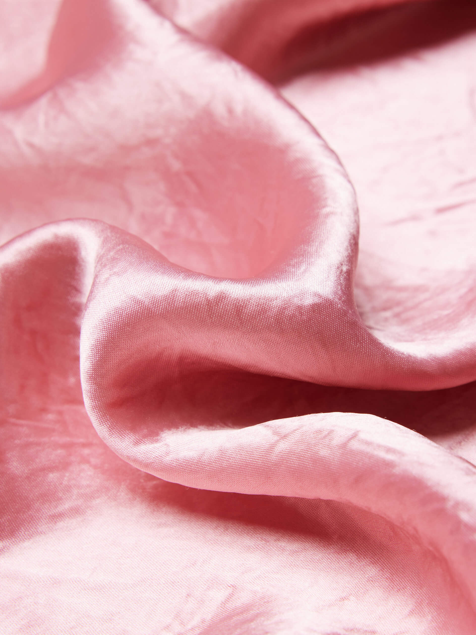 MO&Co. Women's Acetate Satin Midi Cami Dress in Pink