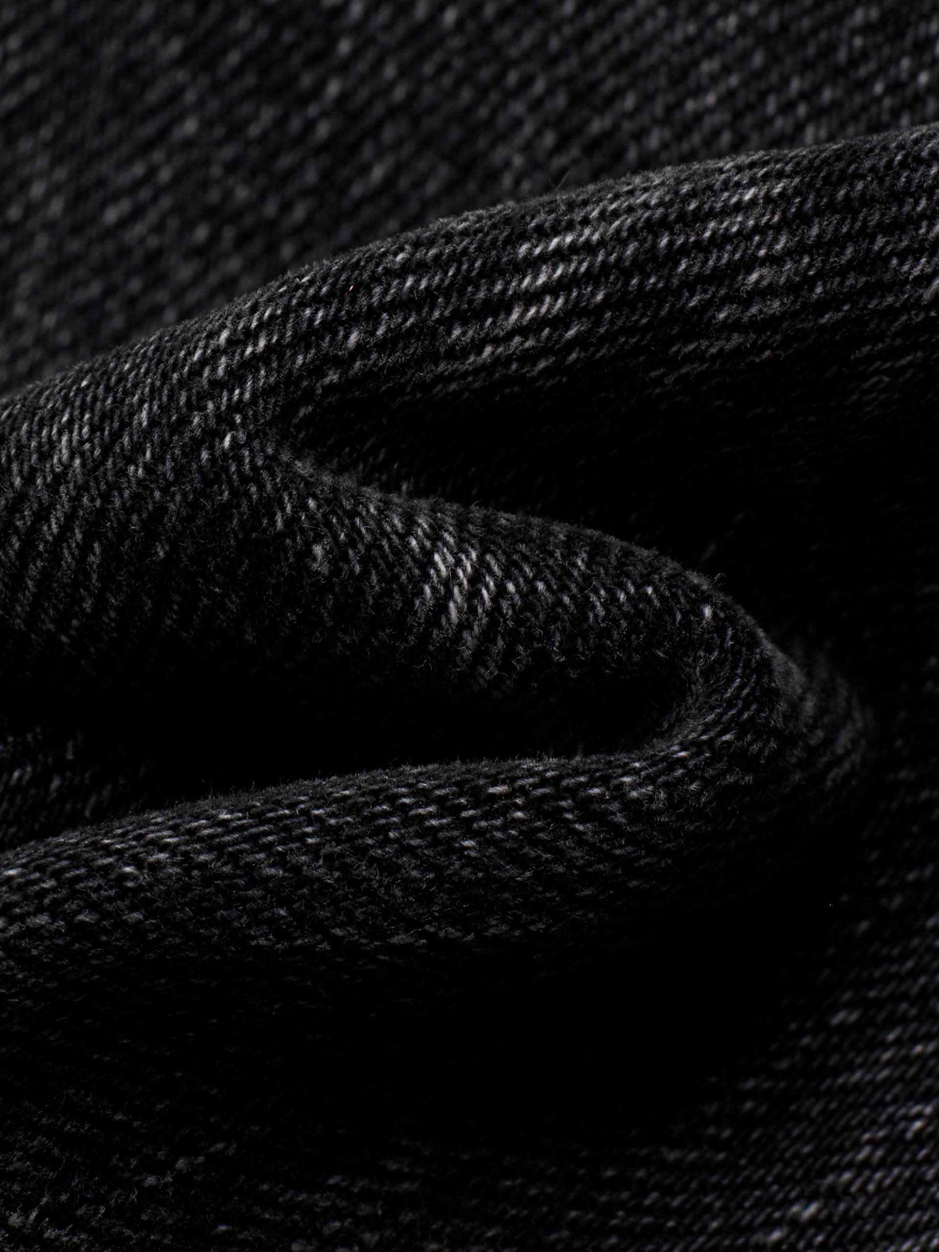 MO&Co. Noir Women's High Waist Black Straight Jeans Cotton features a regular fit, straight leg, and full length, these jeans also offer a button fly, five-pocket design, and a chic side-washed faded effect.