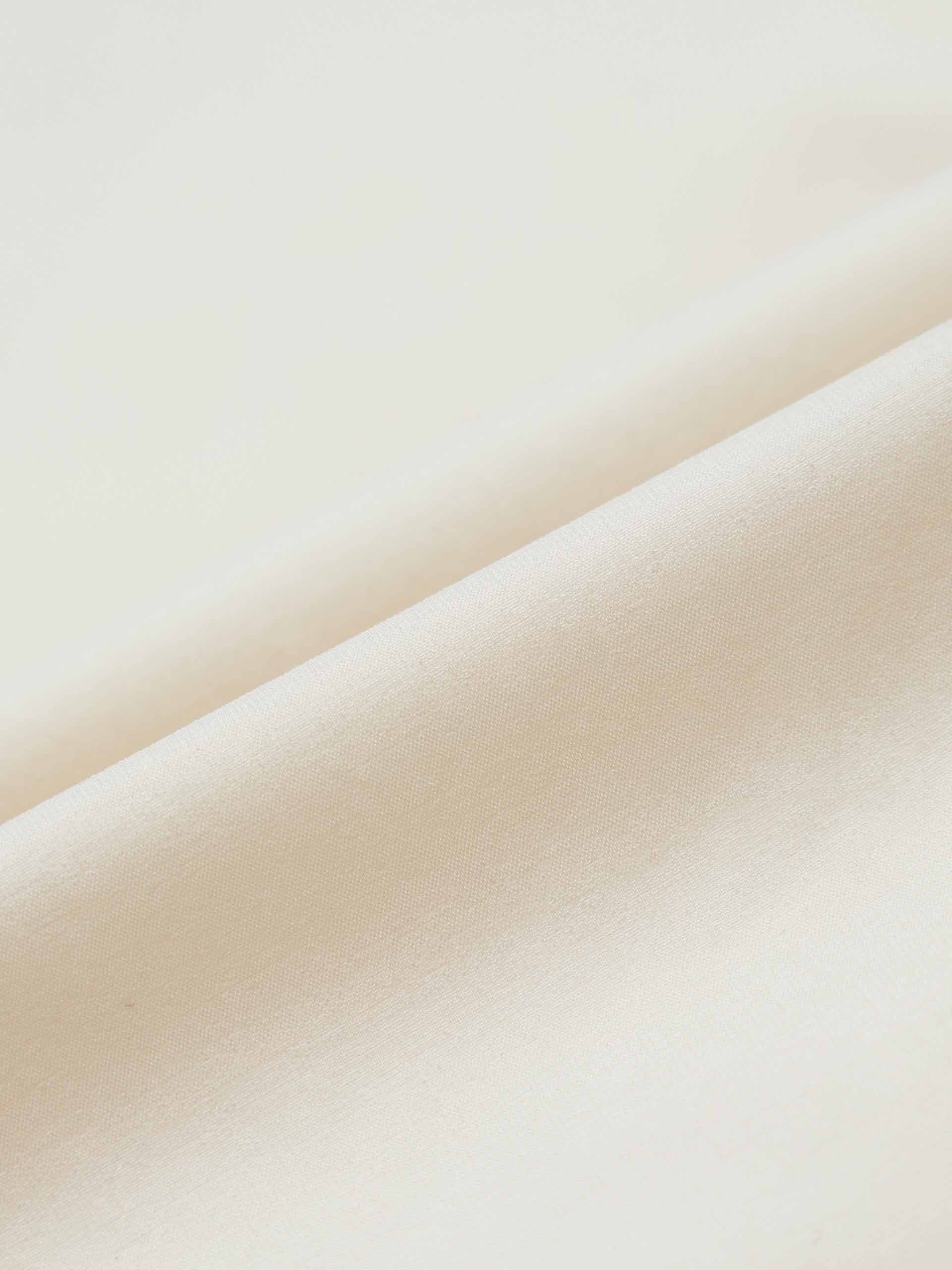 MO&Co. Women's Wool Ribbed Knit Collar Cropped Puff Down Jacket in Beige