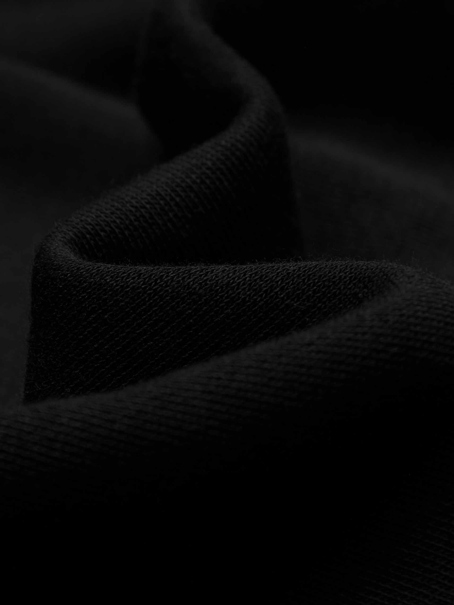 MO&Co. Women's Long Sleeves Slit Detail Hooded Midi Dress in Black with Casual Weekend Style