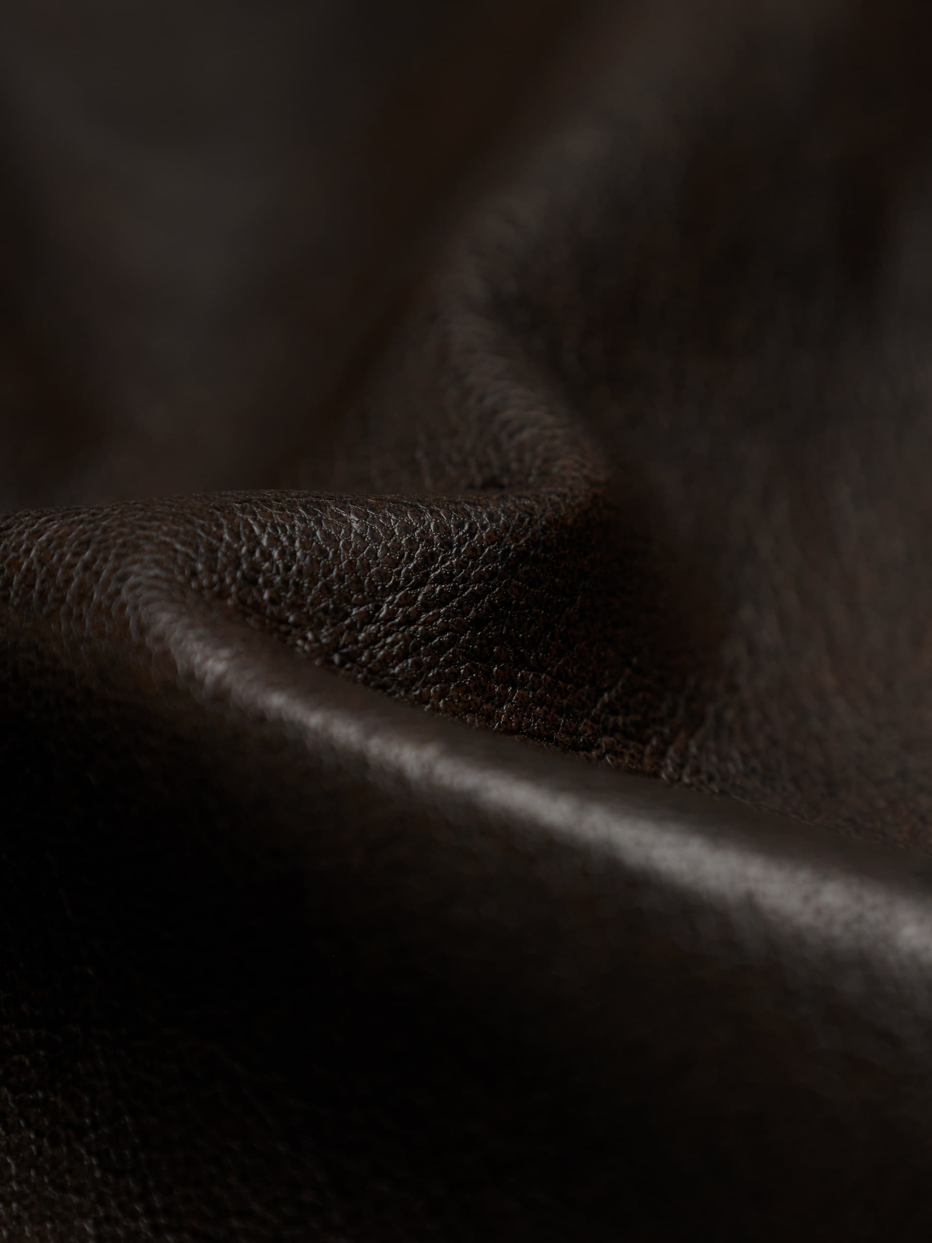 MO&Co. Women's Faux Leather Oversized Blazer in Brown