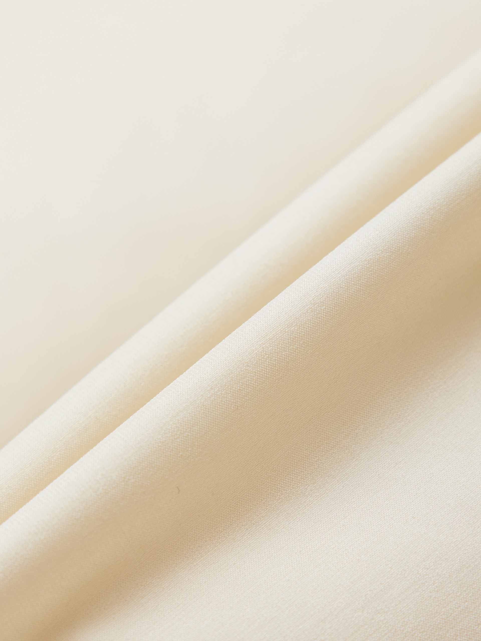 MO&Co. Women's Long Line Hood Quilted Shell Down Coat in Light Beige for Winter