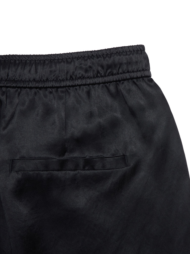 MO&Co. Women's Contrast Drawstring Sweatpants Loose Casual Striped Pants Women
