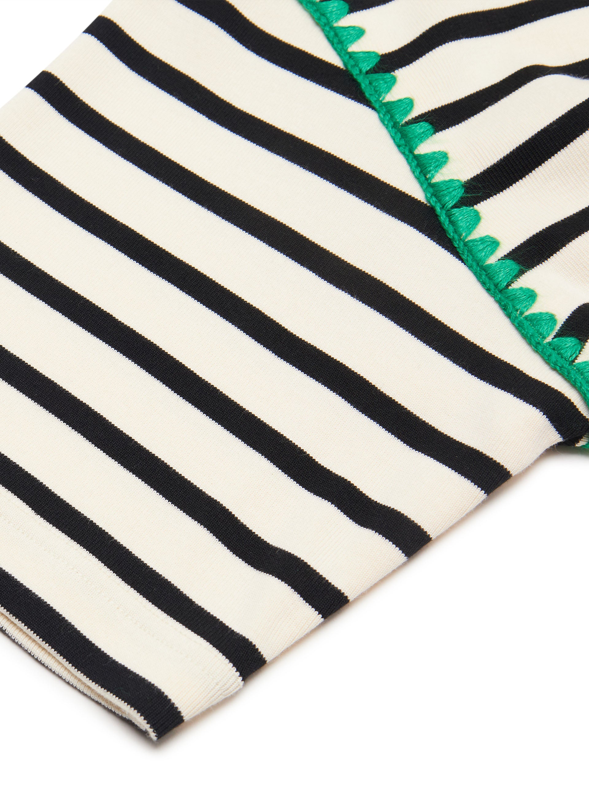 Cotton Striped Oversized Casual Mini Dress