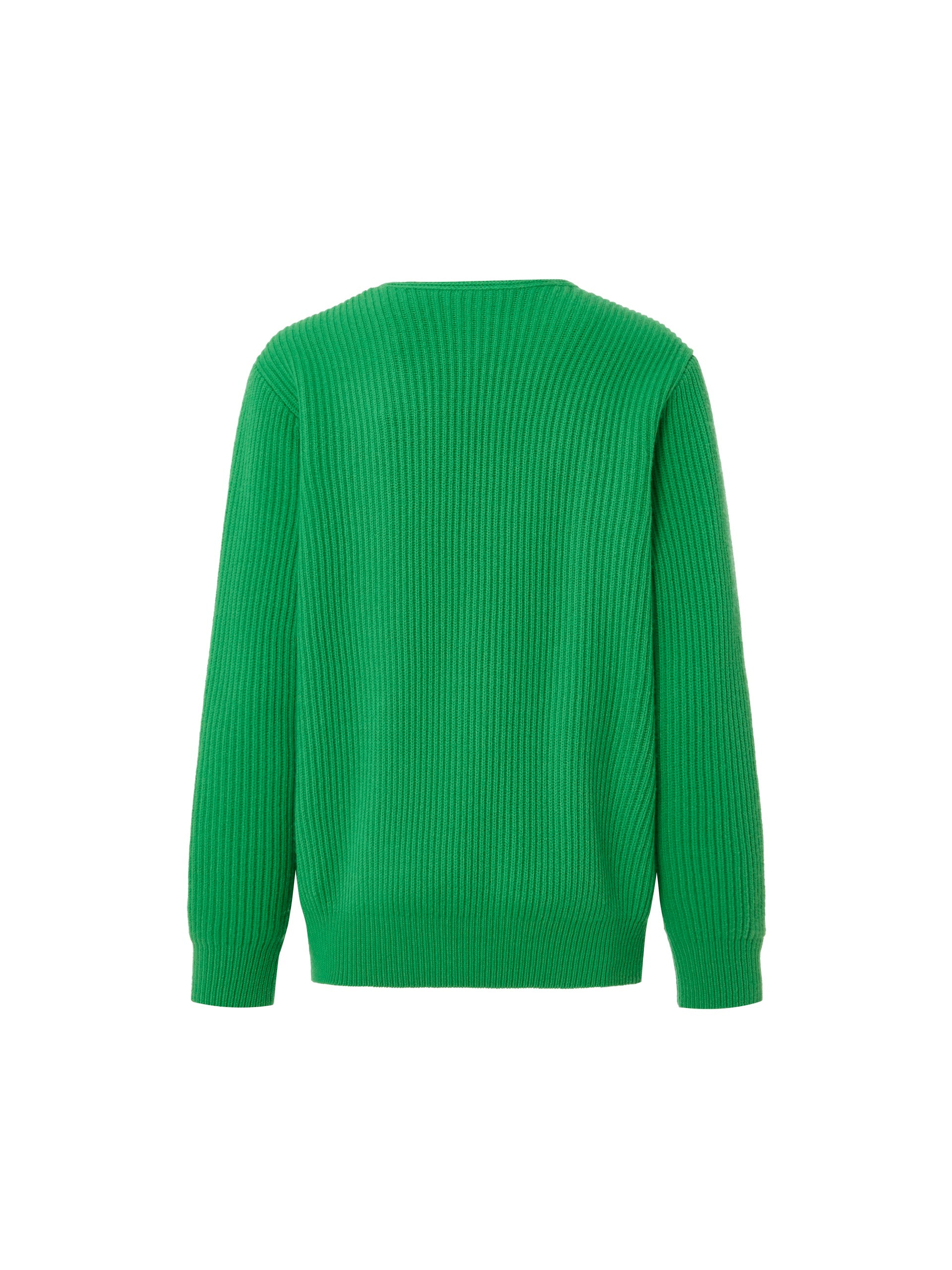 MO&Co. Women's Deep V-neck Sweater Loose Casual Fall Sweaters For Women