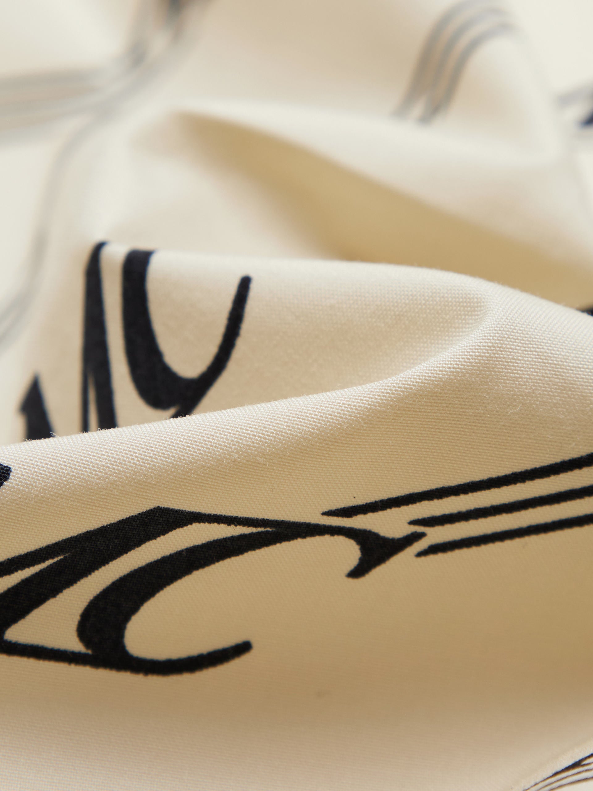 Women's Monogram Print Cotton Shorts