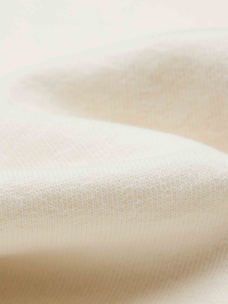 MO&Co. Women's Elastic Detail Cotton Jogger Sweatpants in Beige