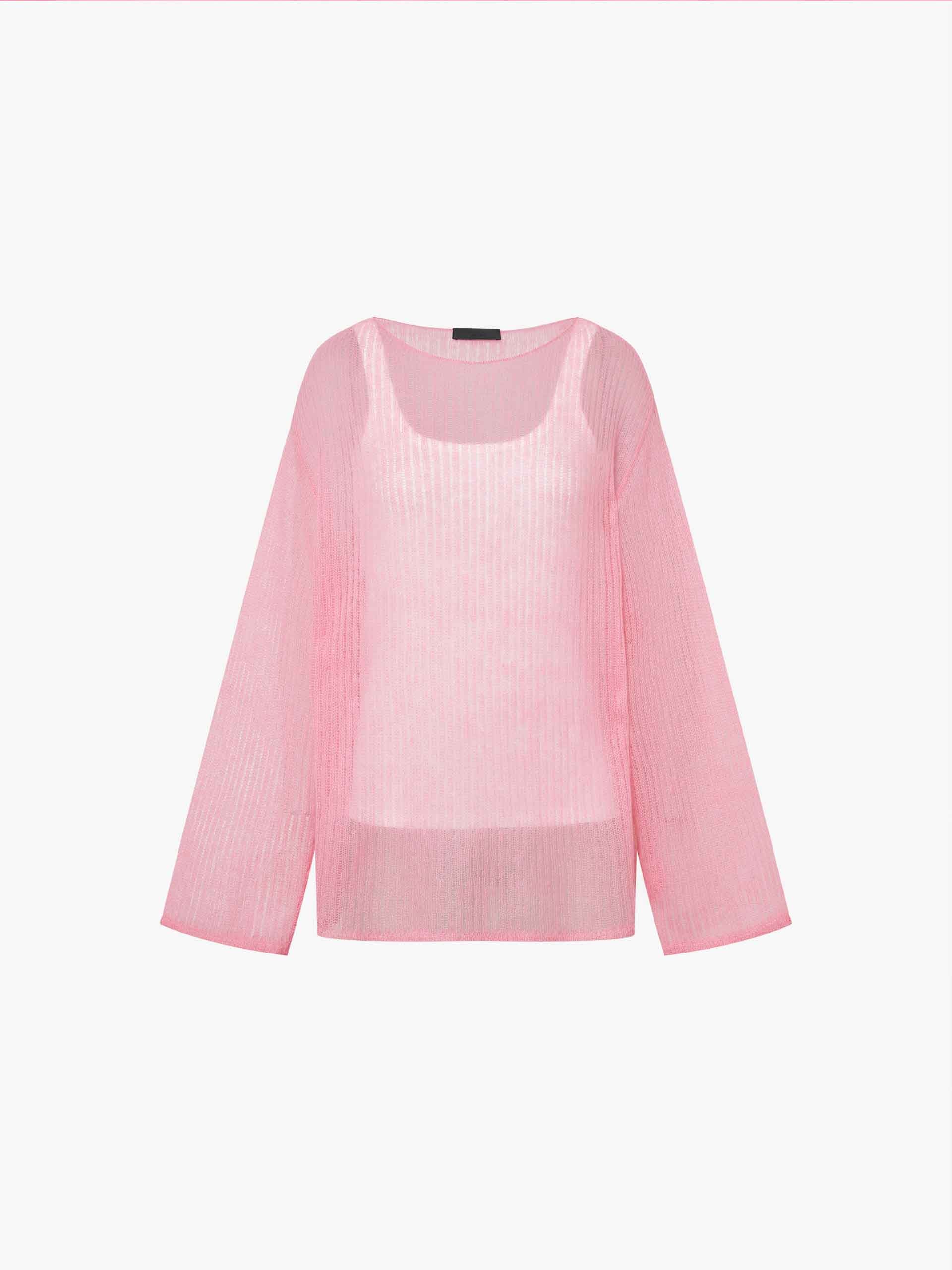 MO&Co. Women's Include Tank Sheer Sweater