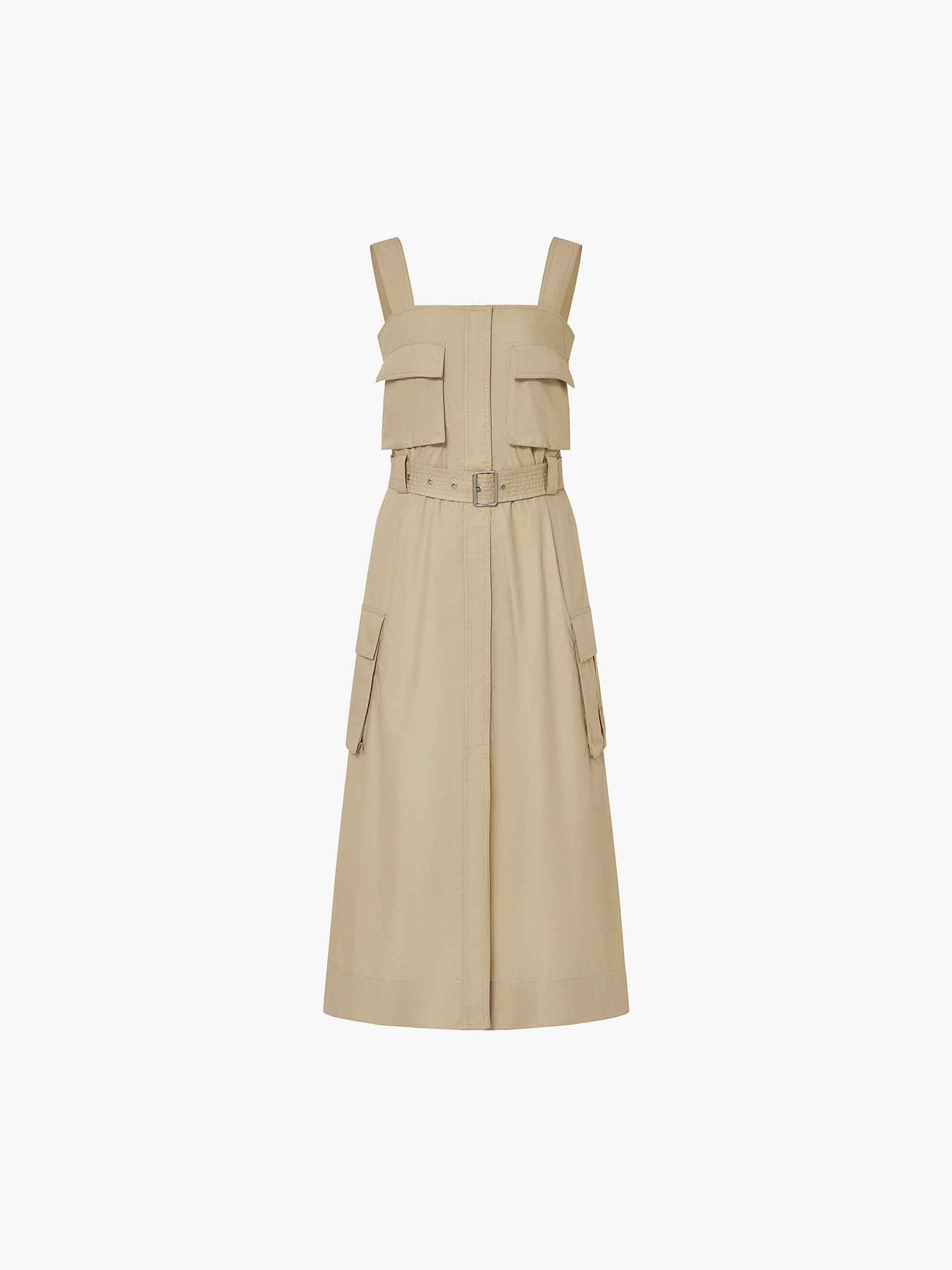 MO&Co. Women's Long Line Cargo Dress