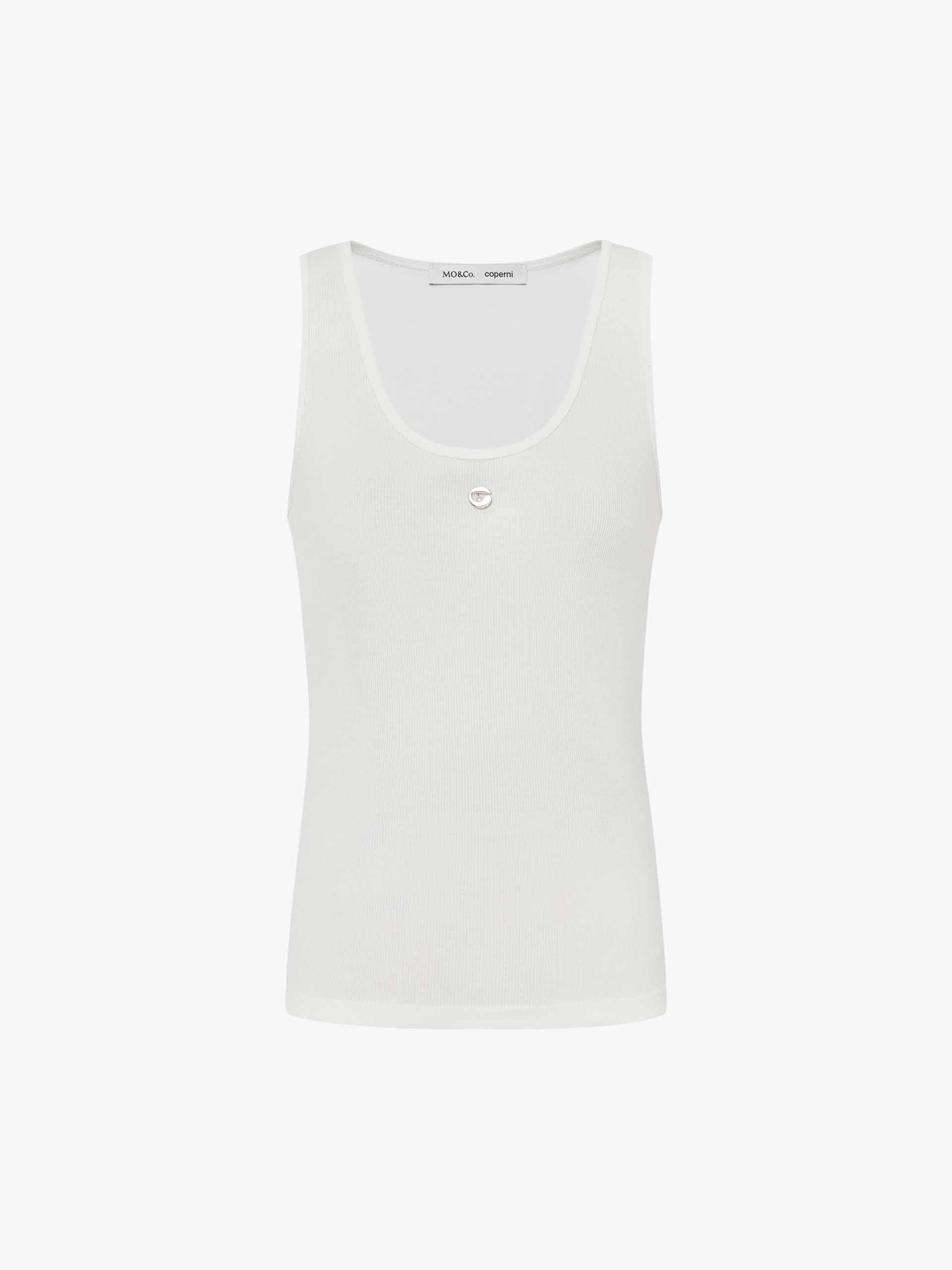 新品✨️ coperni basic logo tanktop ロゴ タンクトップ Coperni - BLACK LOGO TANK TOP – LE LABO STORE