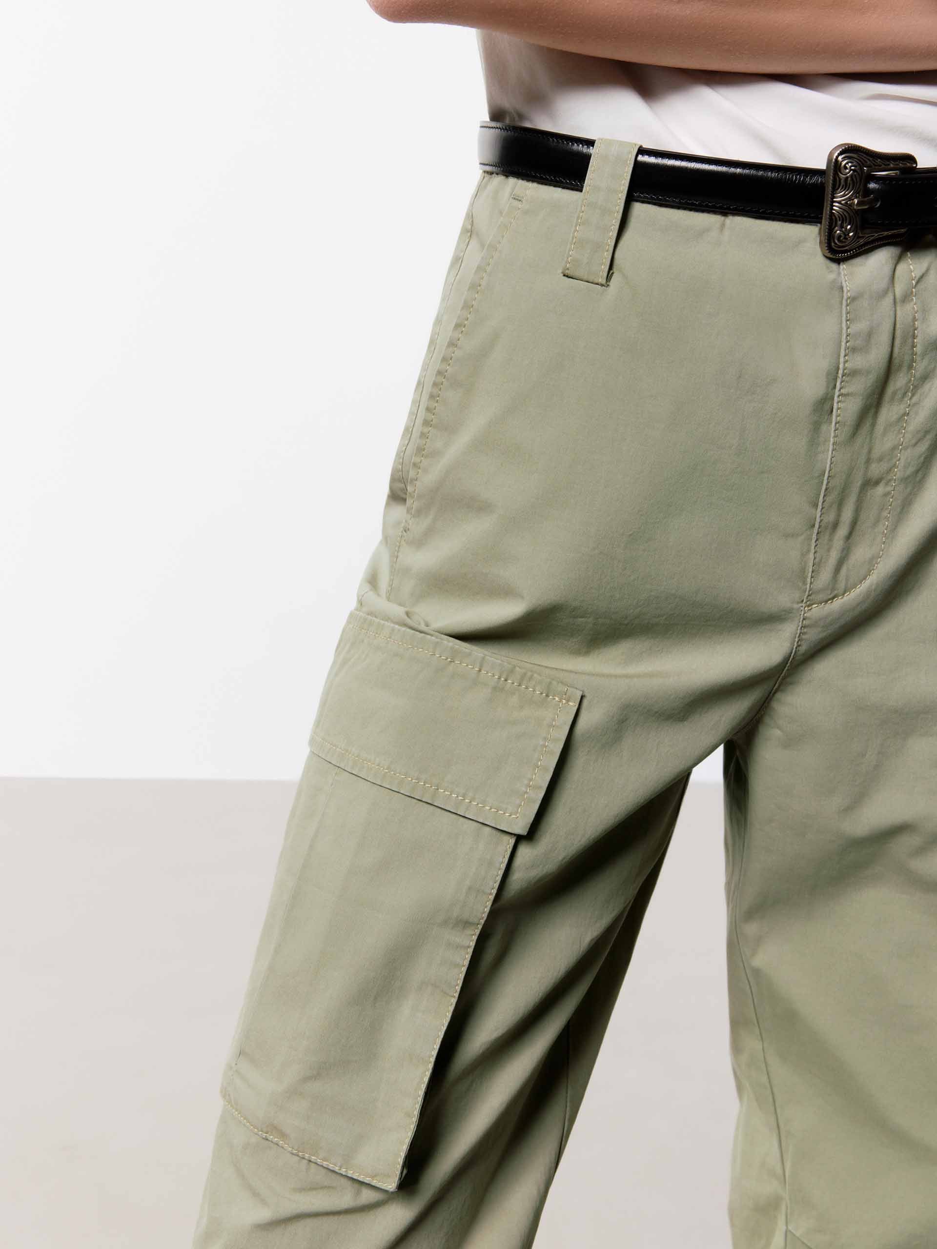 MO&Co. Women's Drawstring Cargo Style Pants
