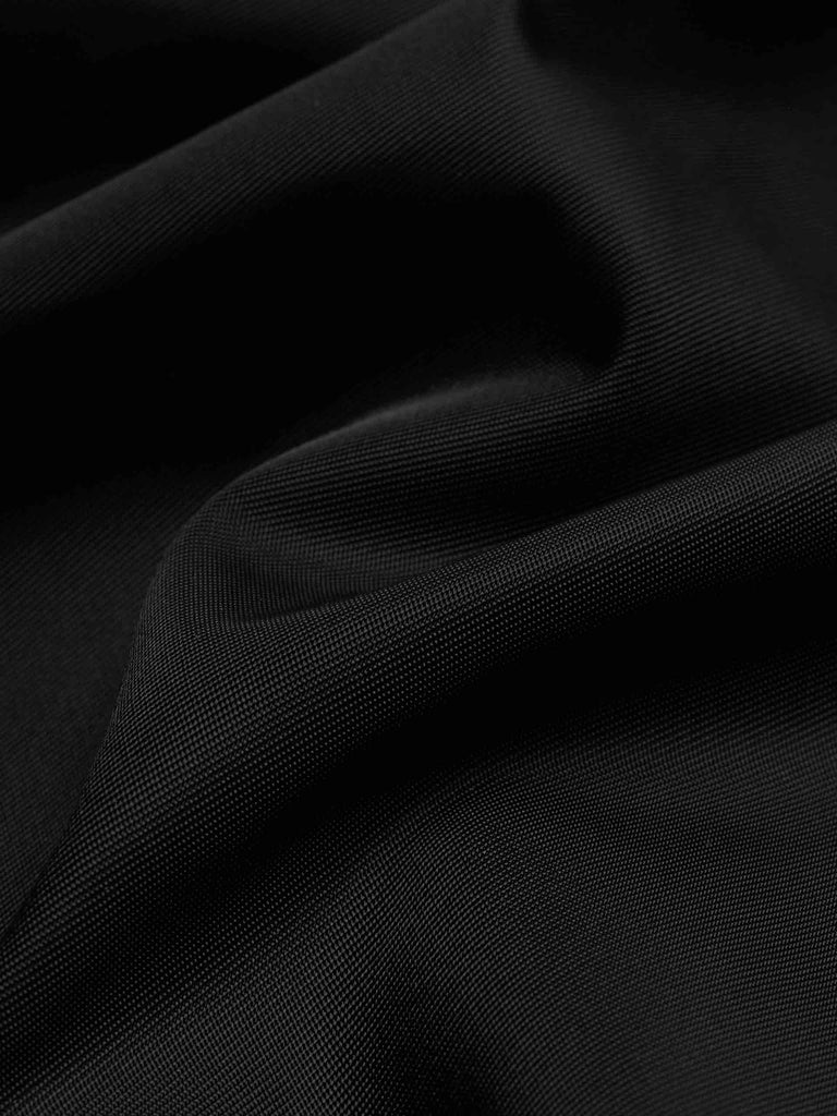 MO&Co. Women's Drawstring Elastic Waist Logo Shorts in Black
