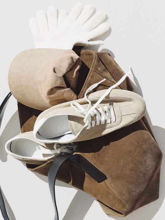 MO&Co. Women's Suede Shoulder Bag