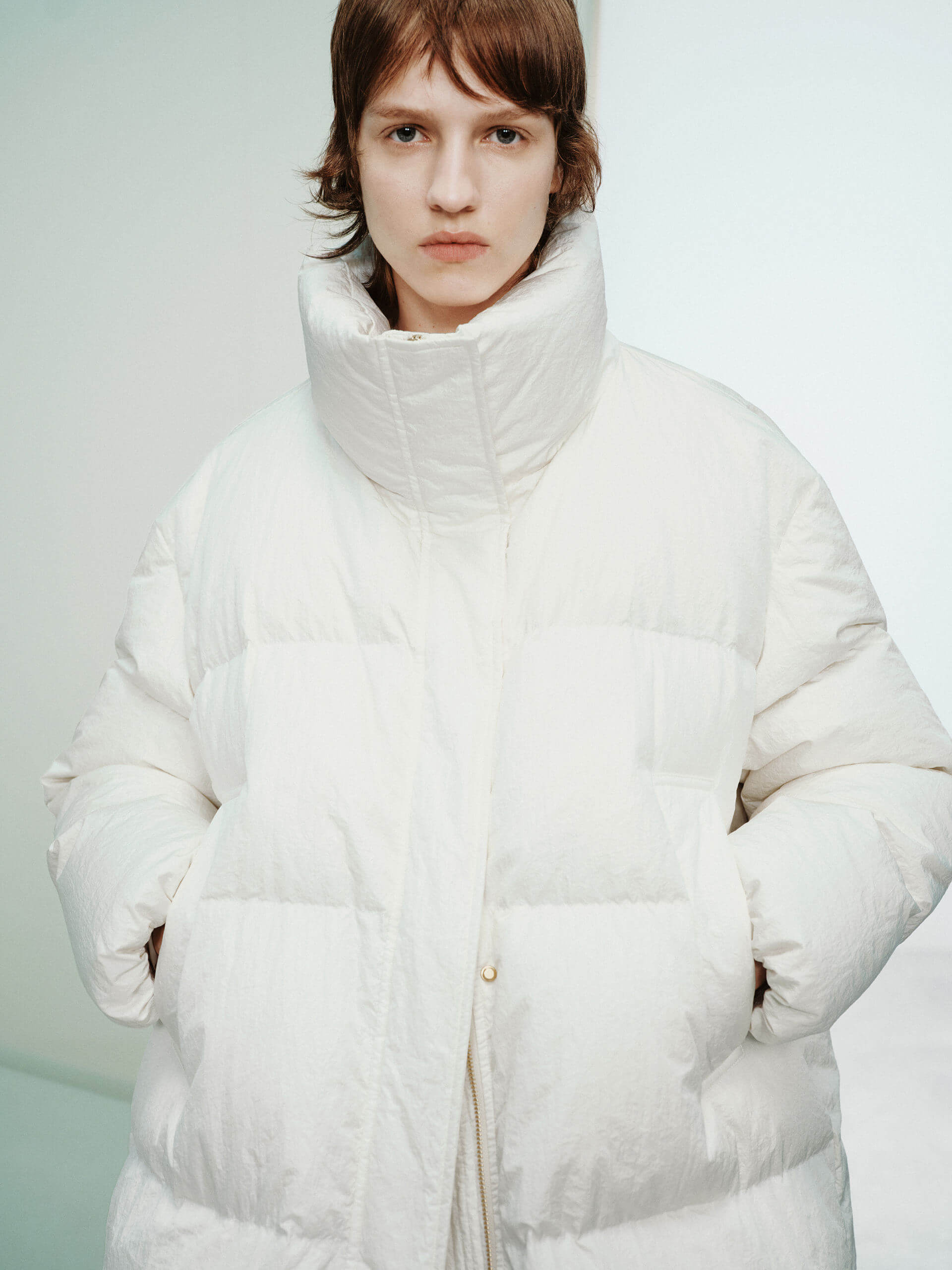 MO Co. Women s Lapel Puffer Down Coat