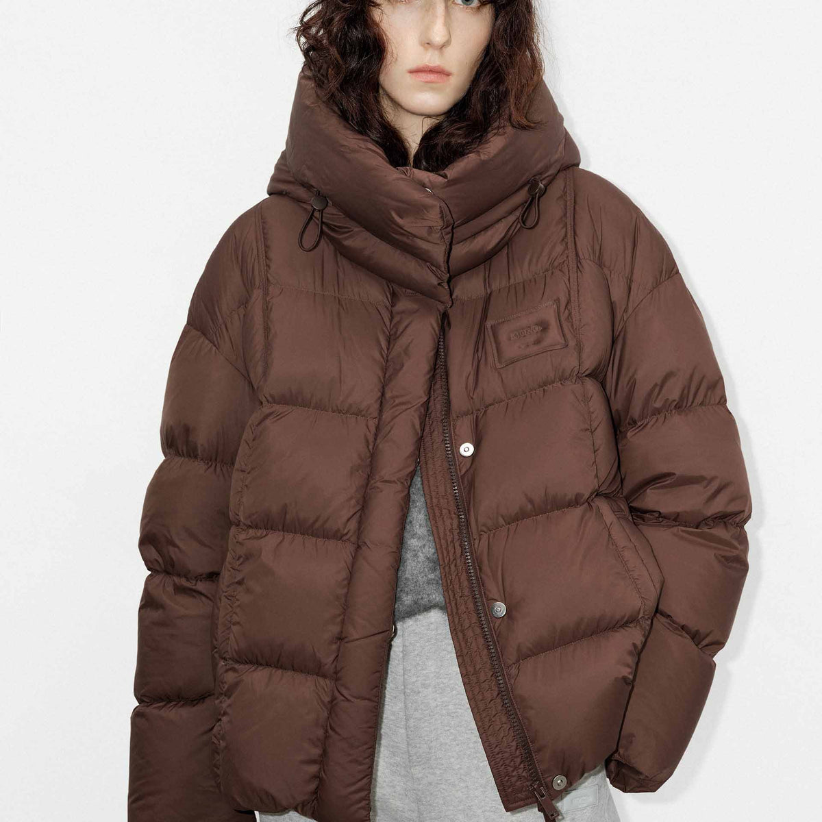 MO&Co. Women's Hooded Padded Jacket