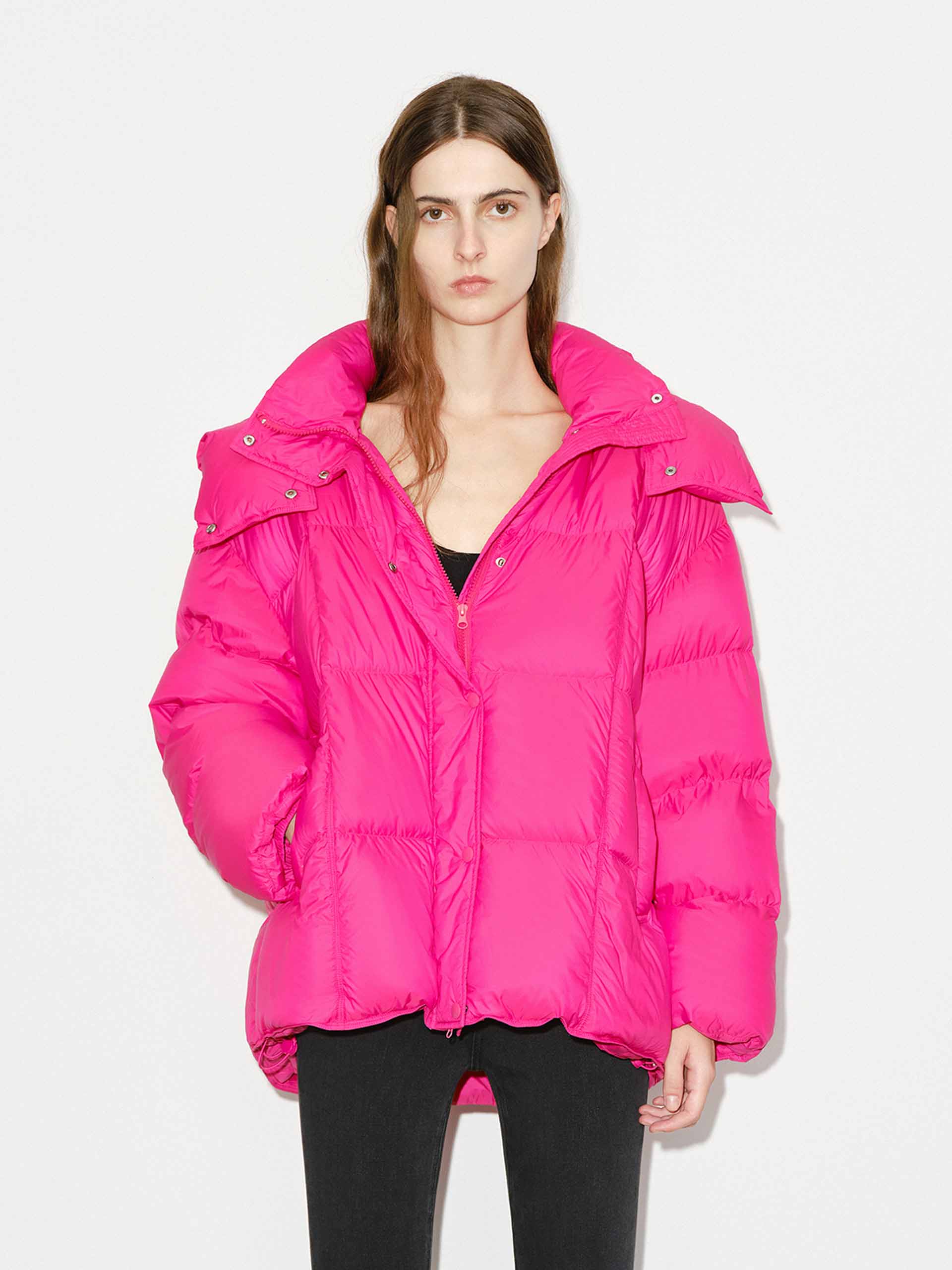 MO Co. Women s Funnel Neck Puffer Jacket