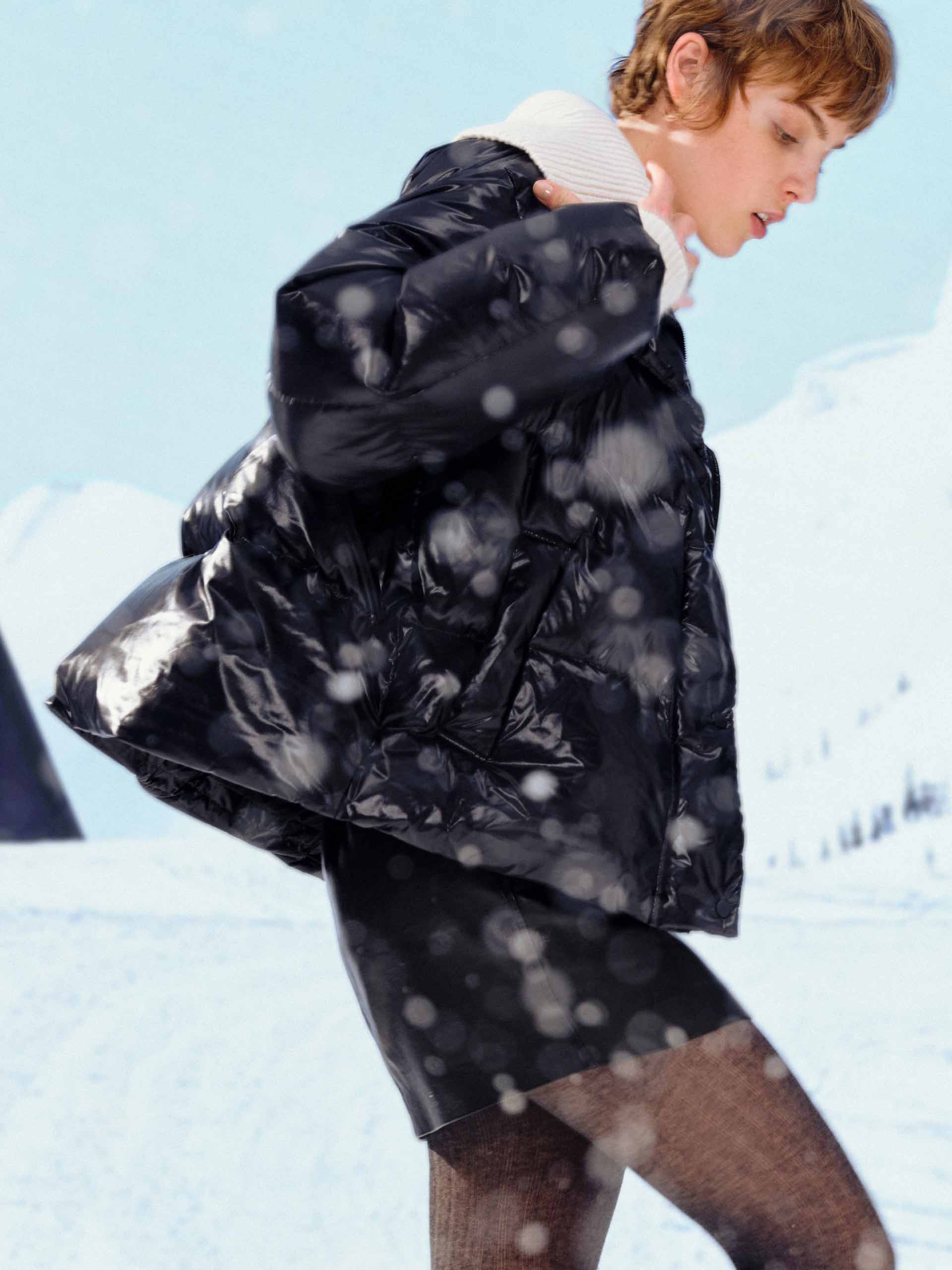 MO&Co. Women's Two-piece Layered Down Jacket