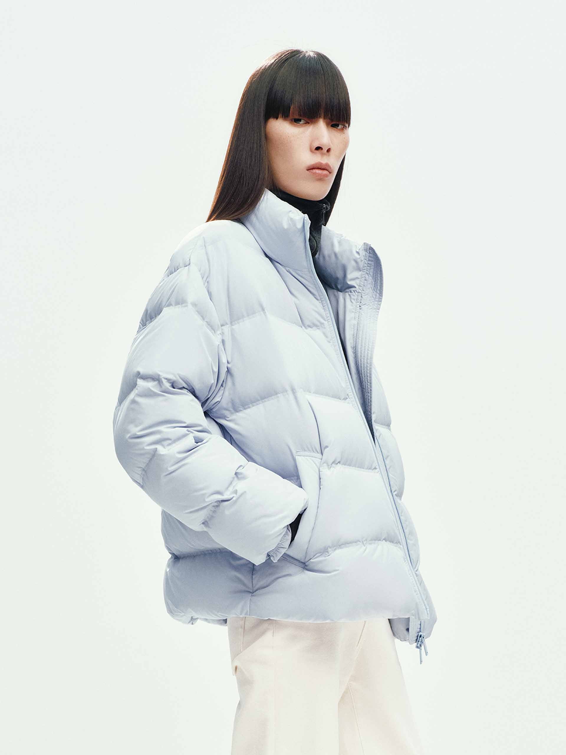 ジャケット・アウター Moco MO&Co. Women's Two-way Zipper Down Jacket