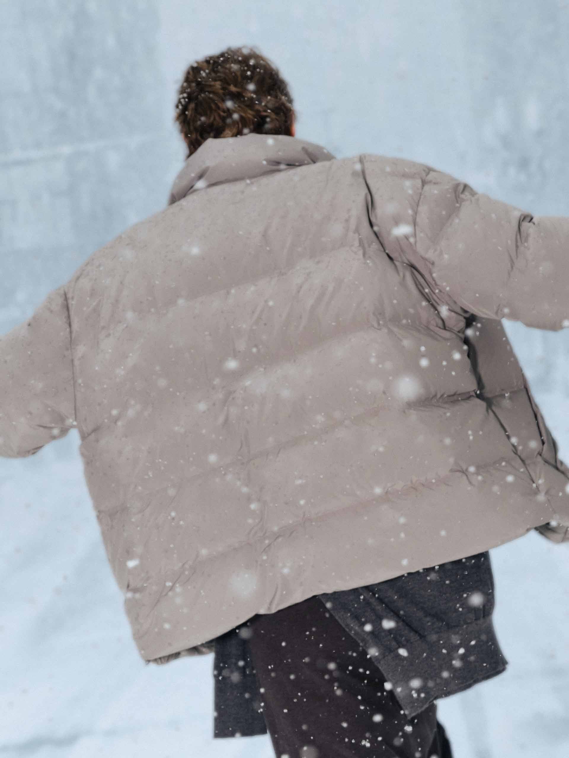 MO&Co. Women's Two-way Zipper Down Jacket