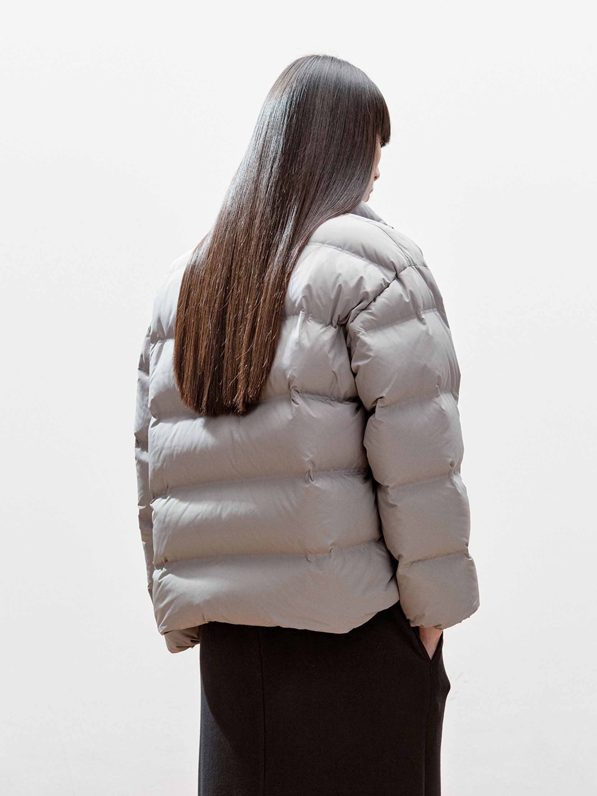 MO&Co. Women's Two-way Zipper Down Jacket