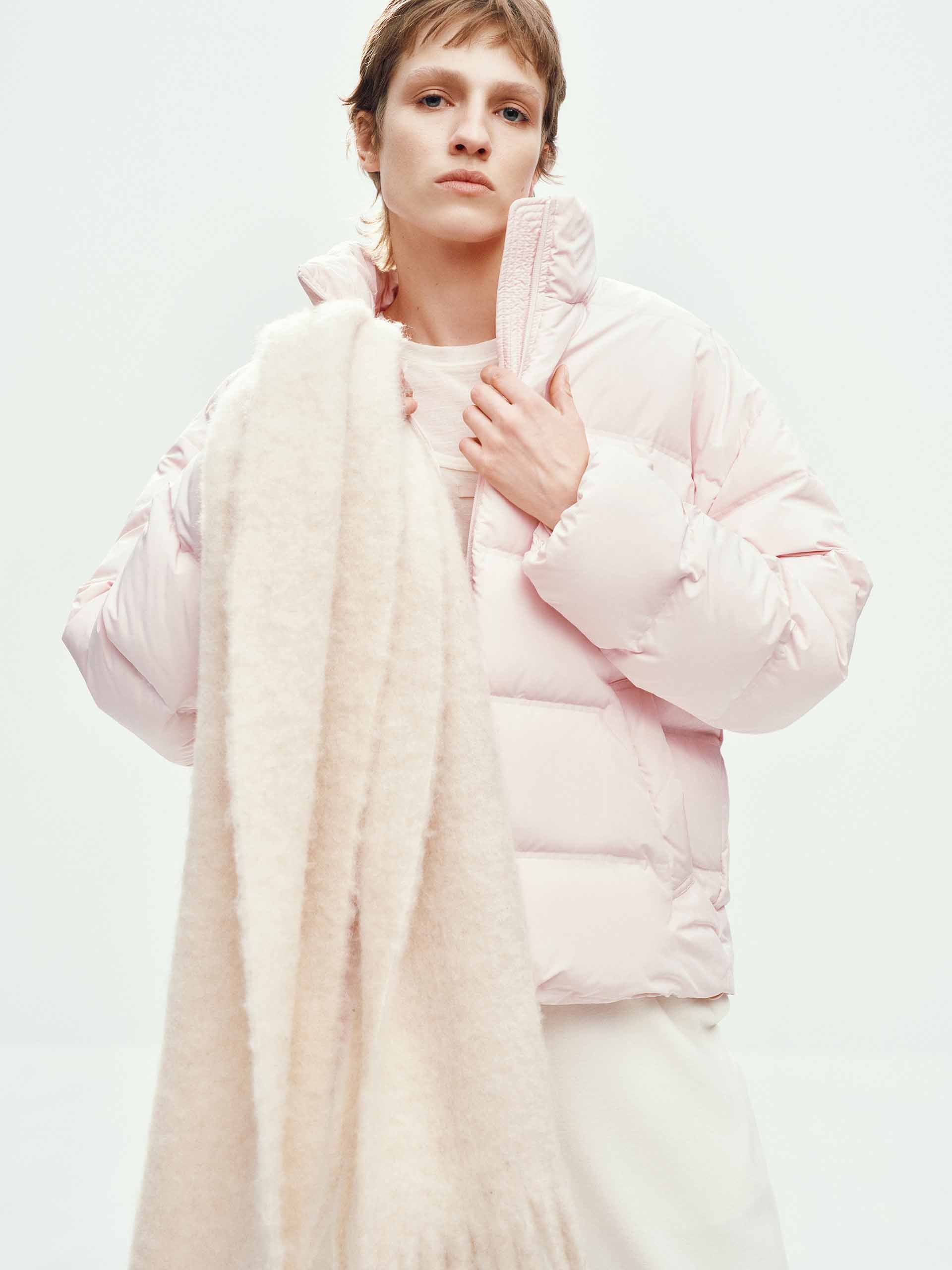 MO&Co. Women's Two-way Zipper Down Jacket