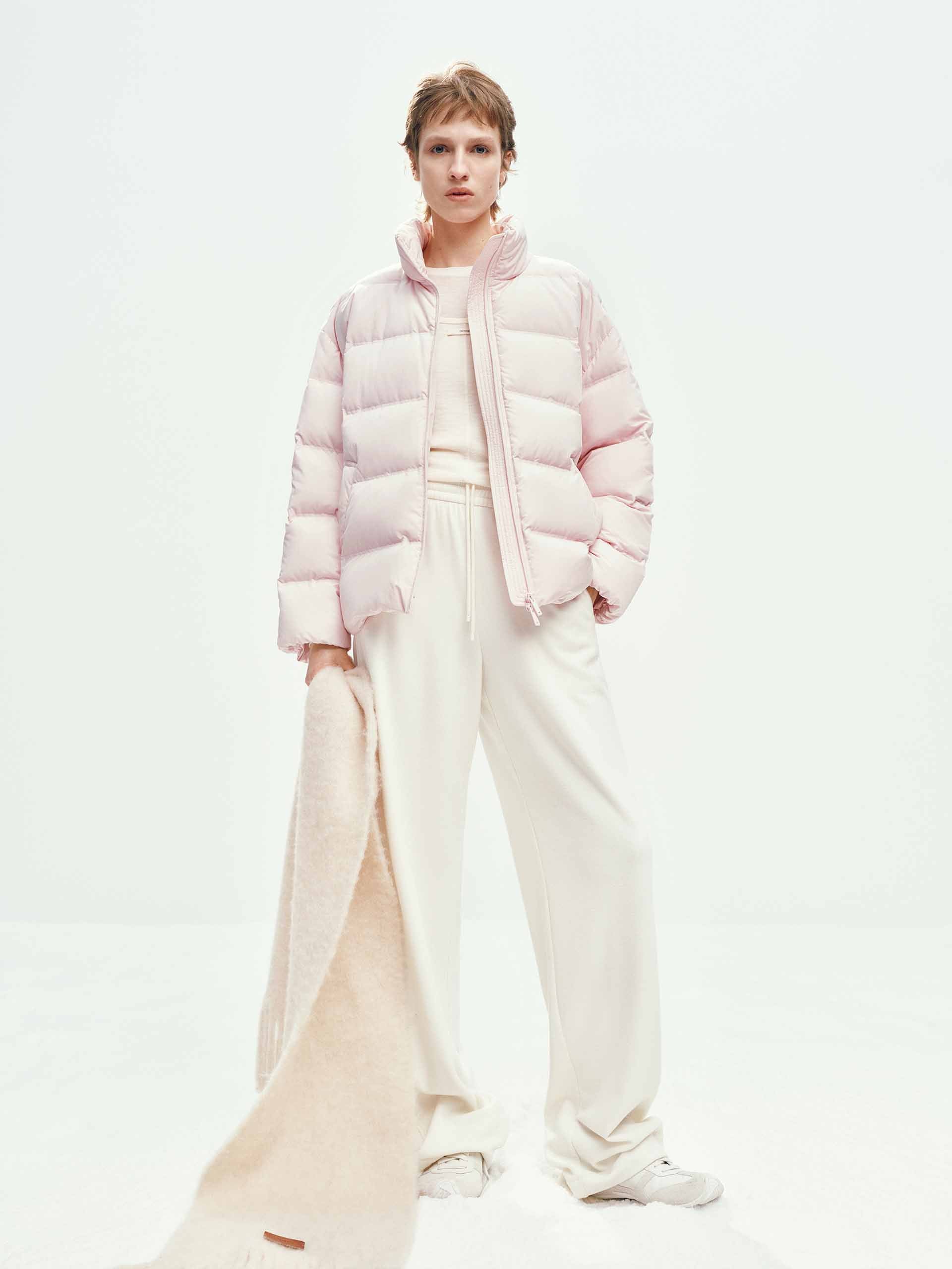 MO&Co. Women's Two-way Zipper Down Jacket