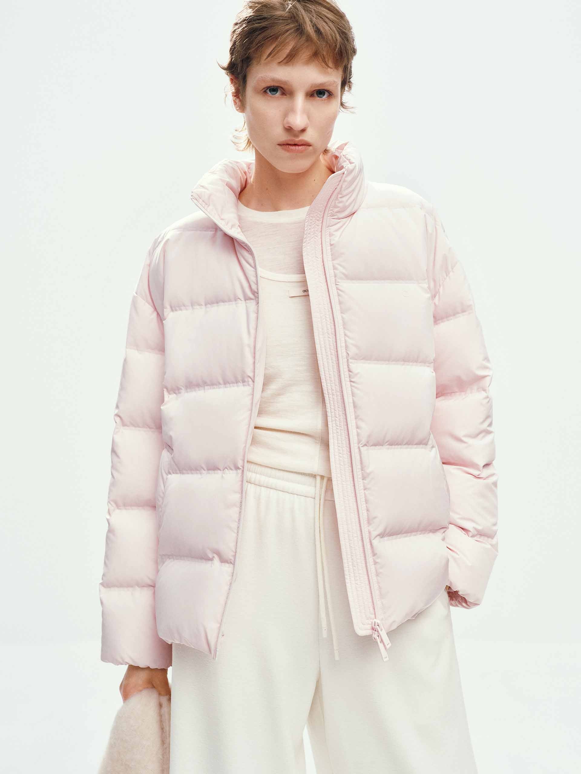MO&Co. Women's Two-way Zipper Down Jacket