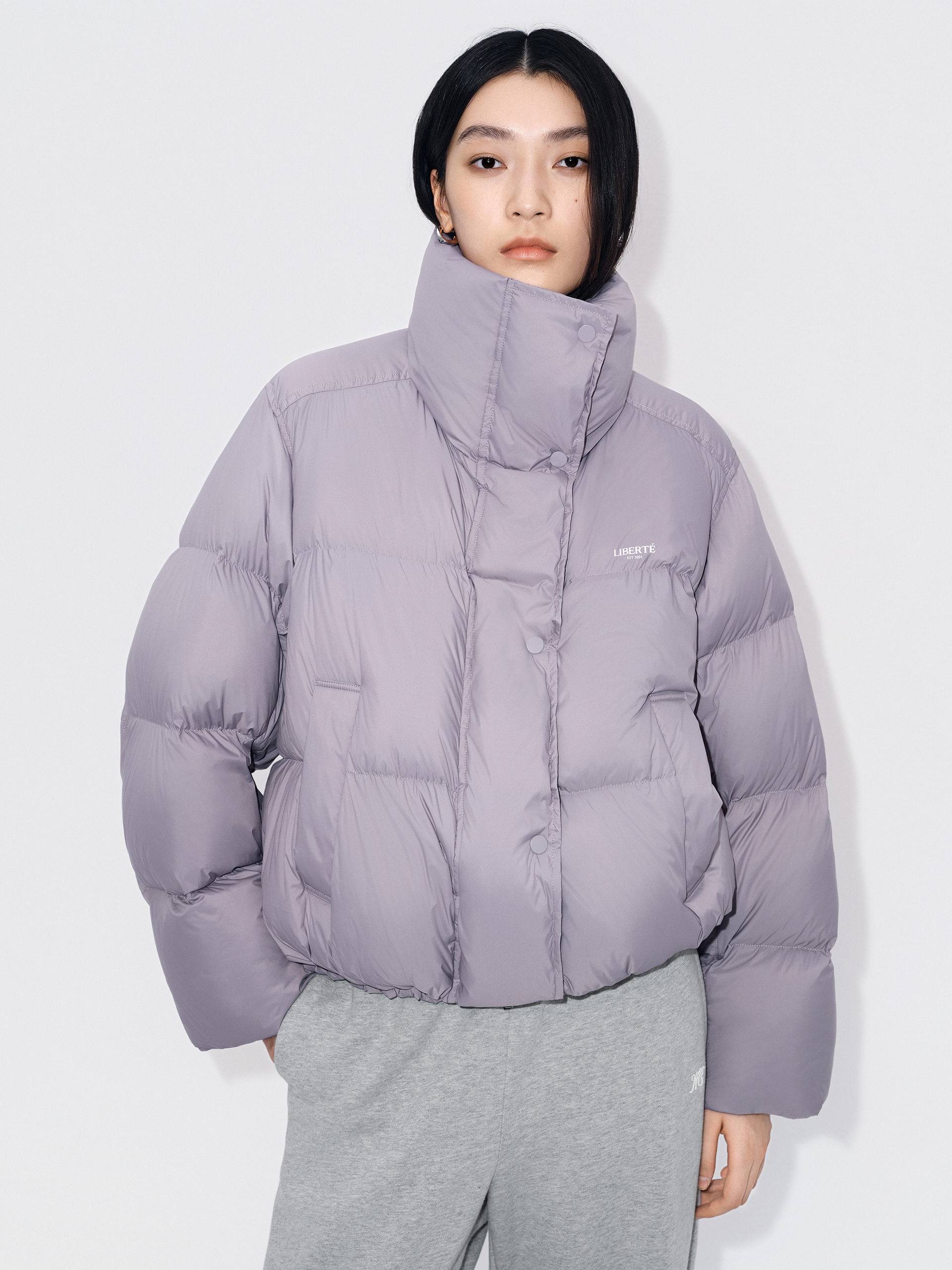 MO&Co. Women's Puffy Goose Down Jacket