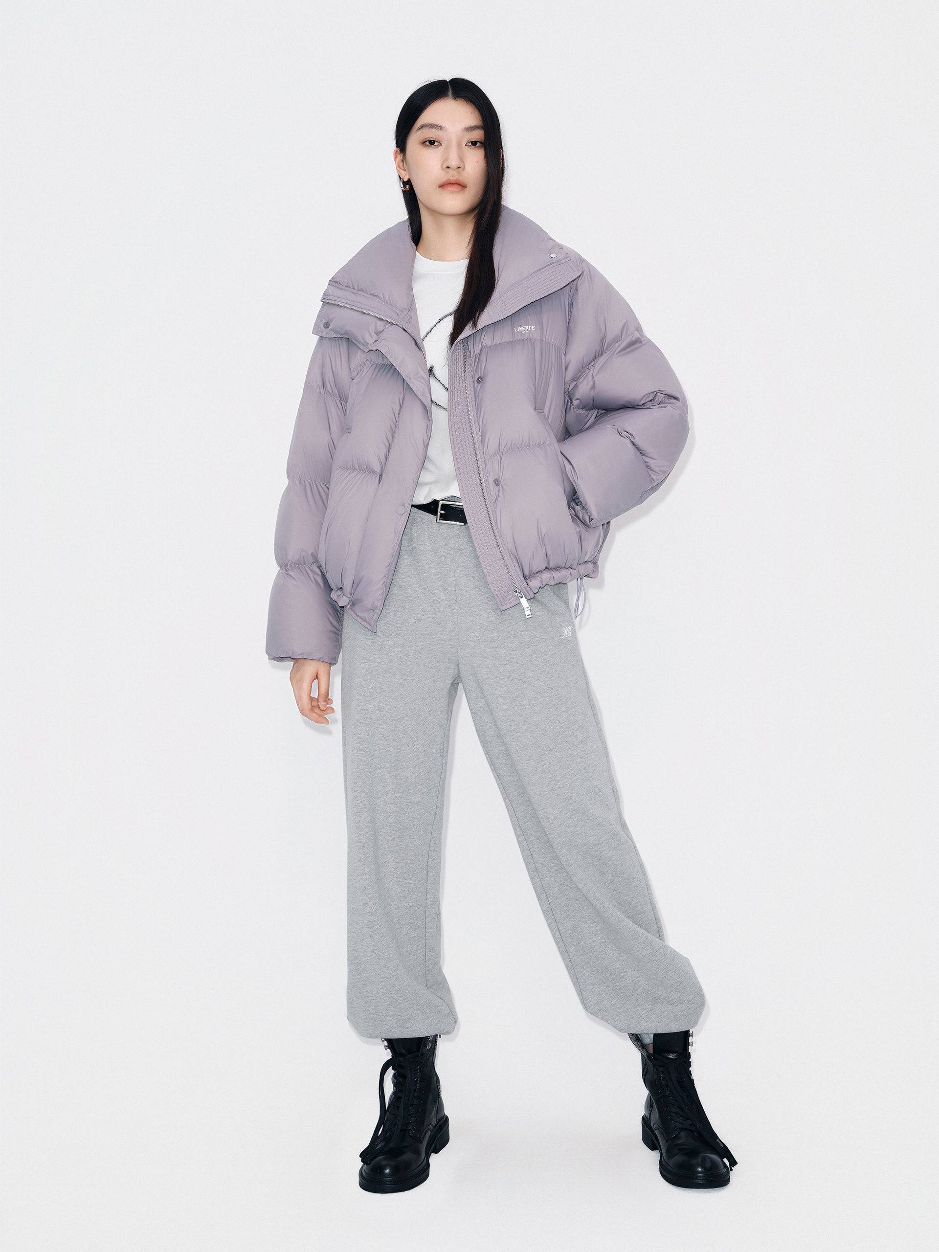 MO&Co. Women's Puffy Goose Down Jacket