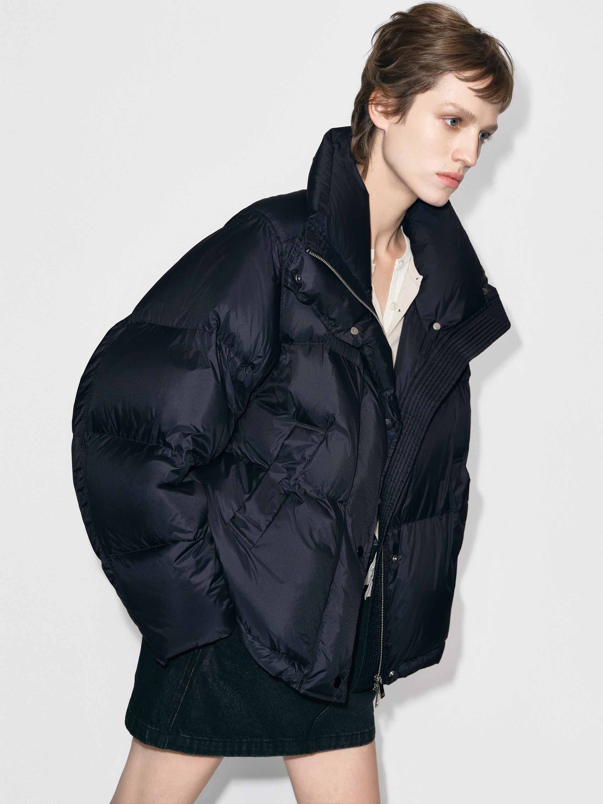 MO&Co. Women's Puffy Goose Down Jacket