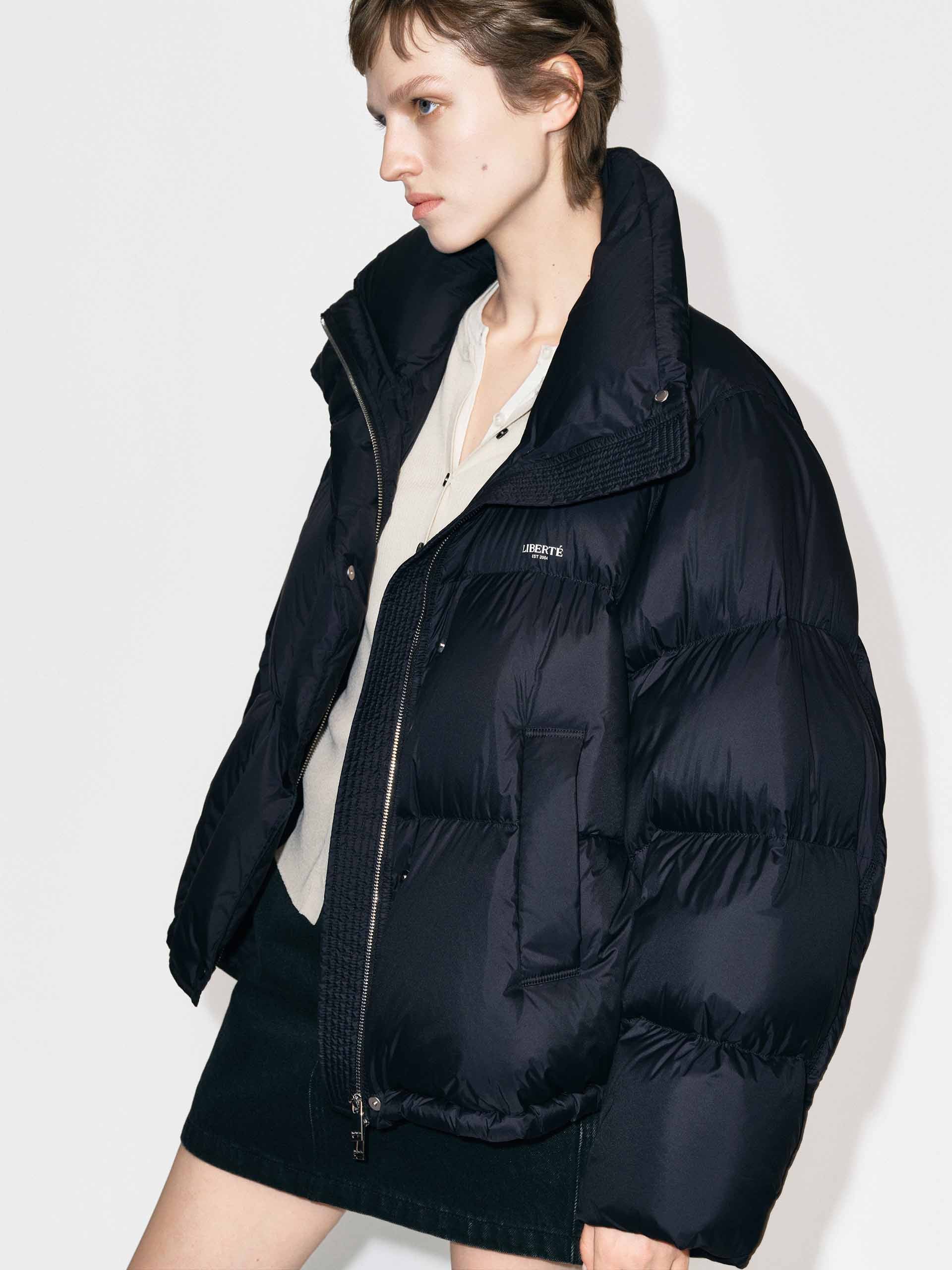 ジャケット・アウター Moco MO&Co. Women's Puffy Goose Down Jacket