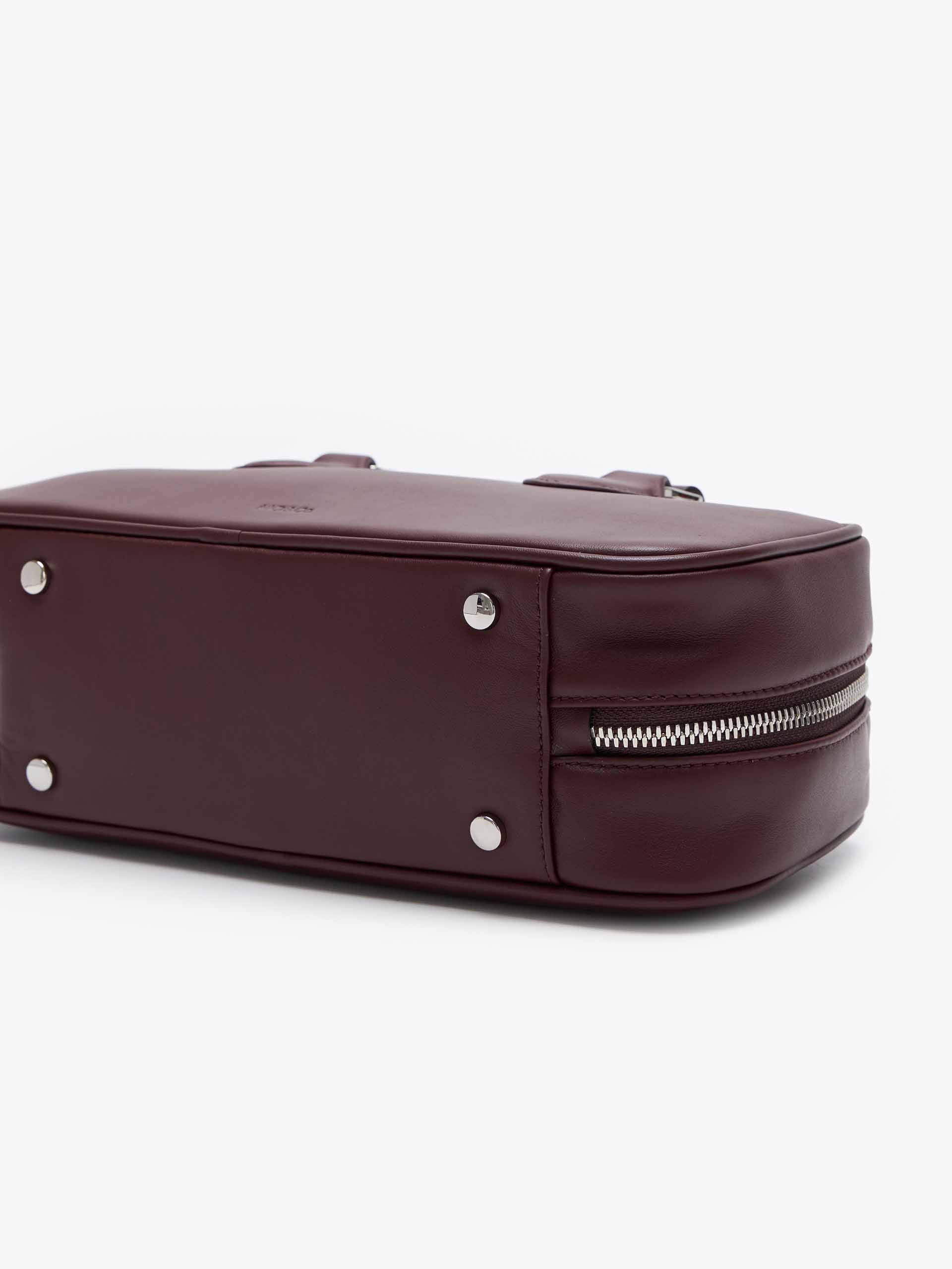 MO&Co. Women's Vintage Leather Handle Bag