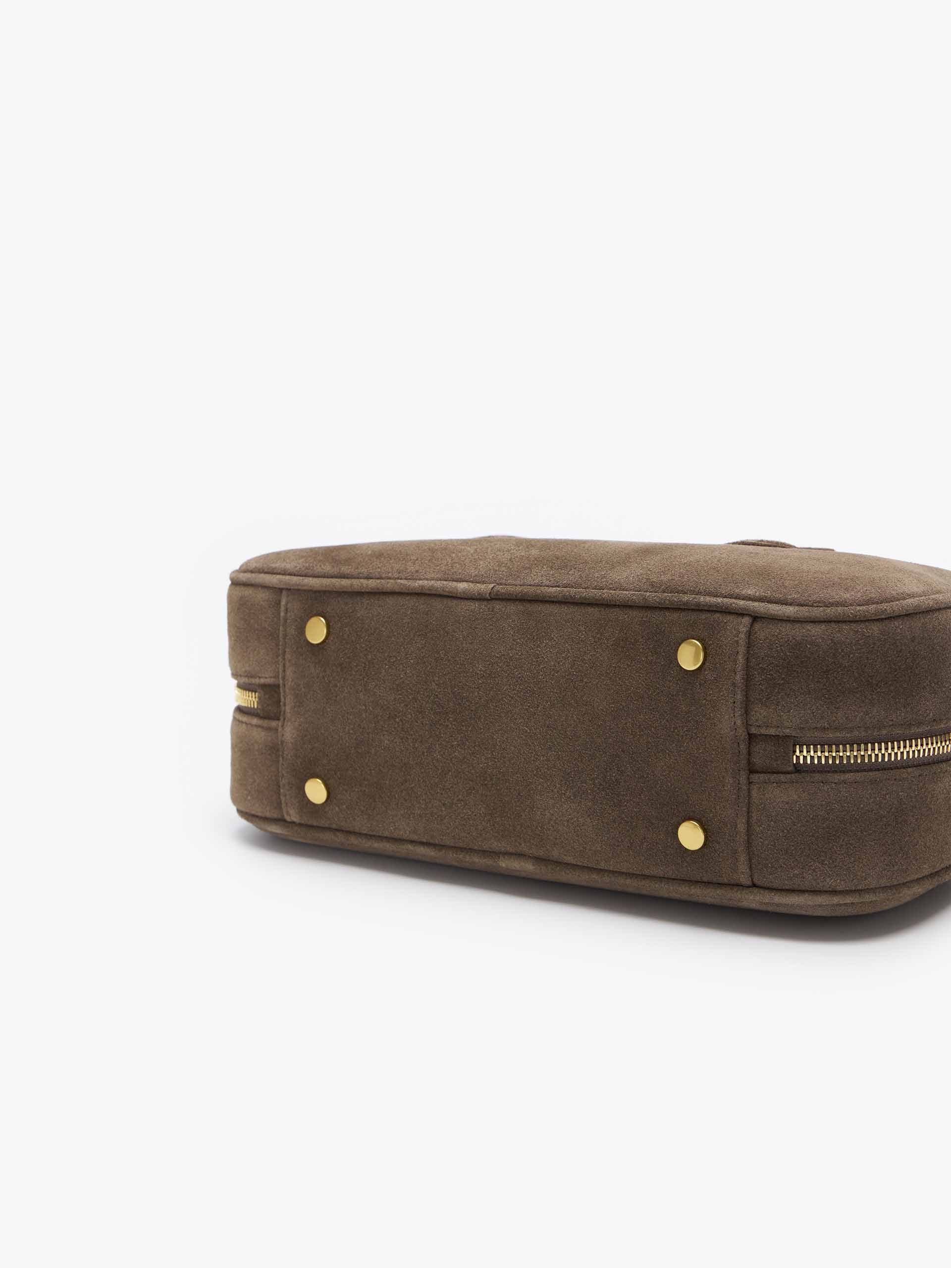 MO&Co. Women's Vintage Leather Handle Bag
