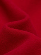 MO&Co. Women's Dropped Shoulder Hoodie – Side Pockets in Red