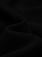 MO&Co. Women's Dropped Shoulder Hoodie – Side Pockets in Black