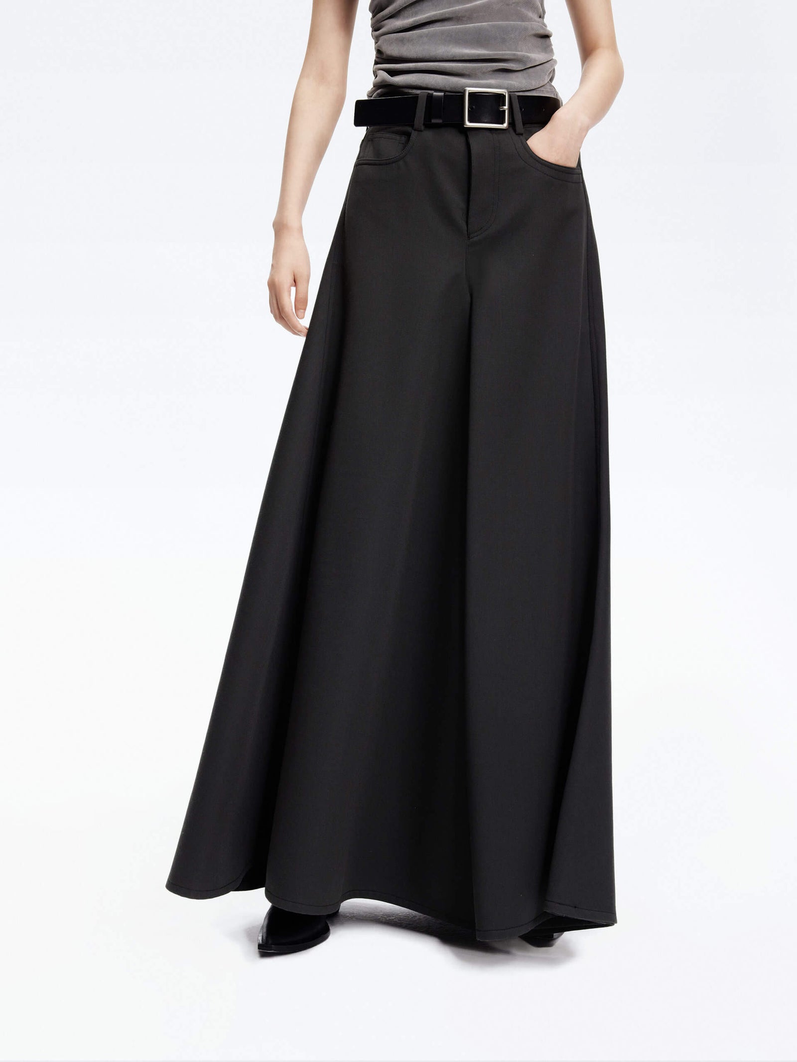 Multicolor Mohair and Wool Skirt main image 0