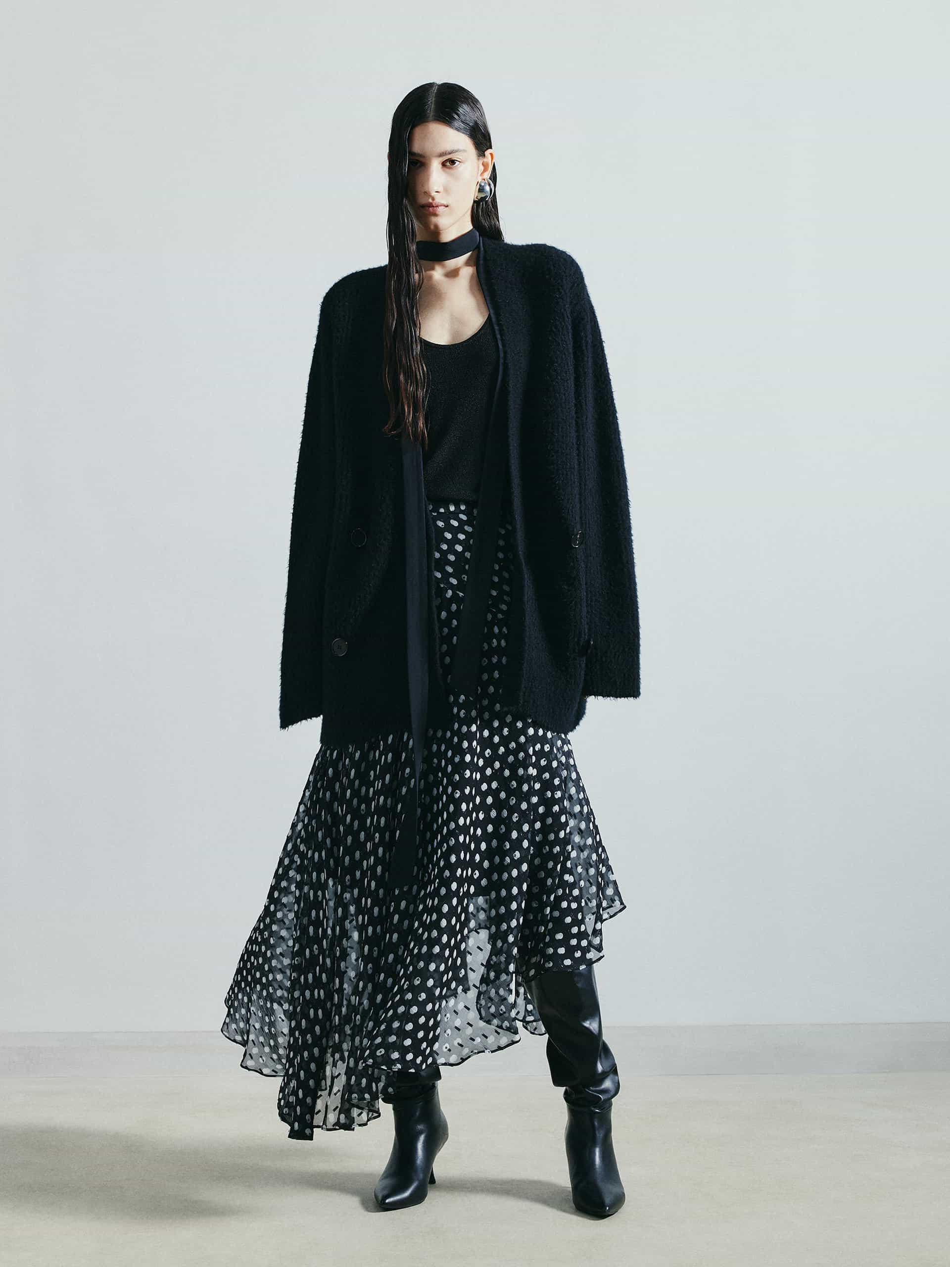 スカート theory polkadot silk skirt Amazon.com: Women Polka Dot Midi Skirt Satin Flowy Aline Long Sexy