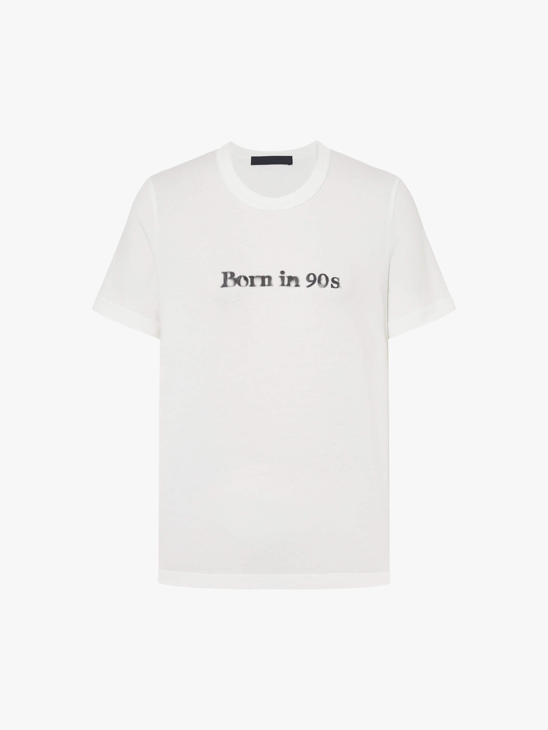 【Moco 】MEDI LLICA WHT NS TEE MO&Co. Women's Front Logo Cotton T-shirt