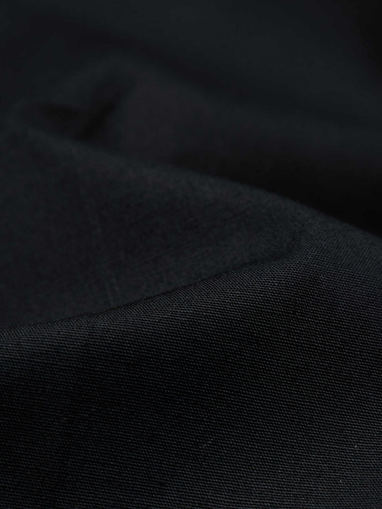 MO&Co. Women's Black Double Layered Regular Fit Shirt